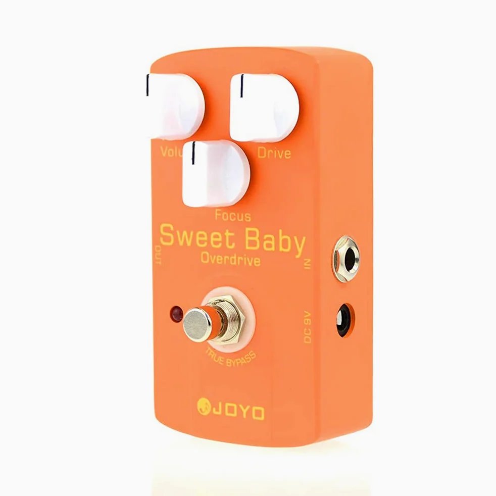 JOYO Sweet Baby JF-36 - Pedale Overdrive a basso guadagno, adatto a vari stili di OD per effetto chitarra elettrica, True Bypass