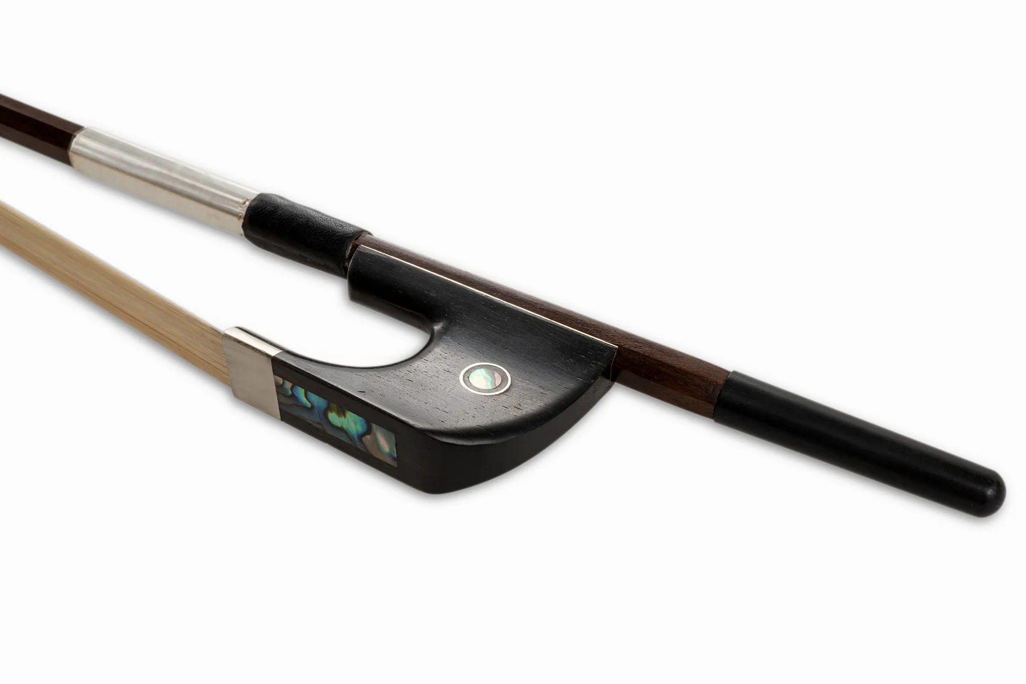 Gewa 404823 Archetto per Contrabbasso Legno Brasil Student 1/4, Modello Tedesco, Asta Ottagonale