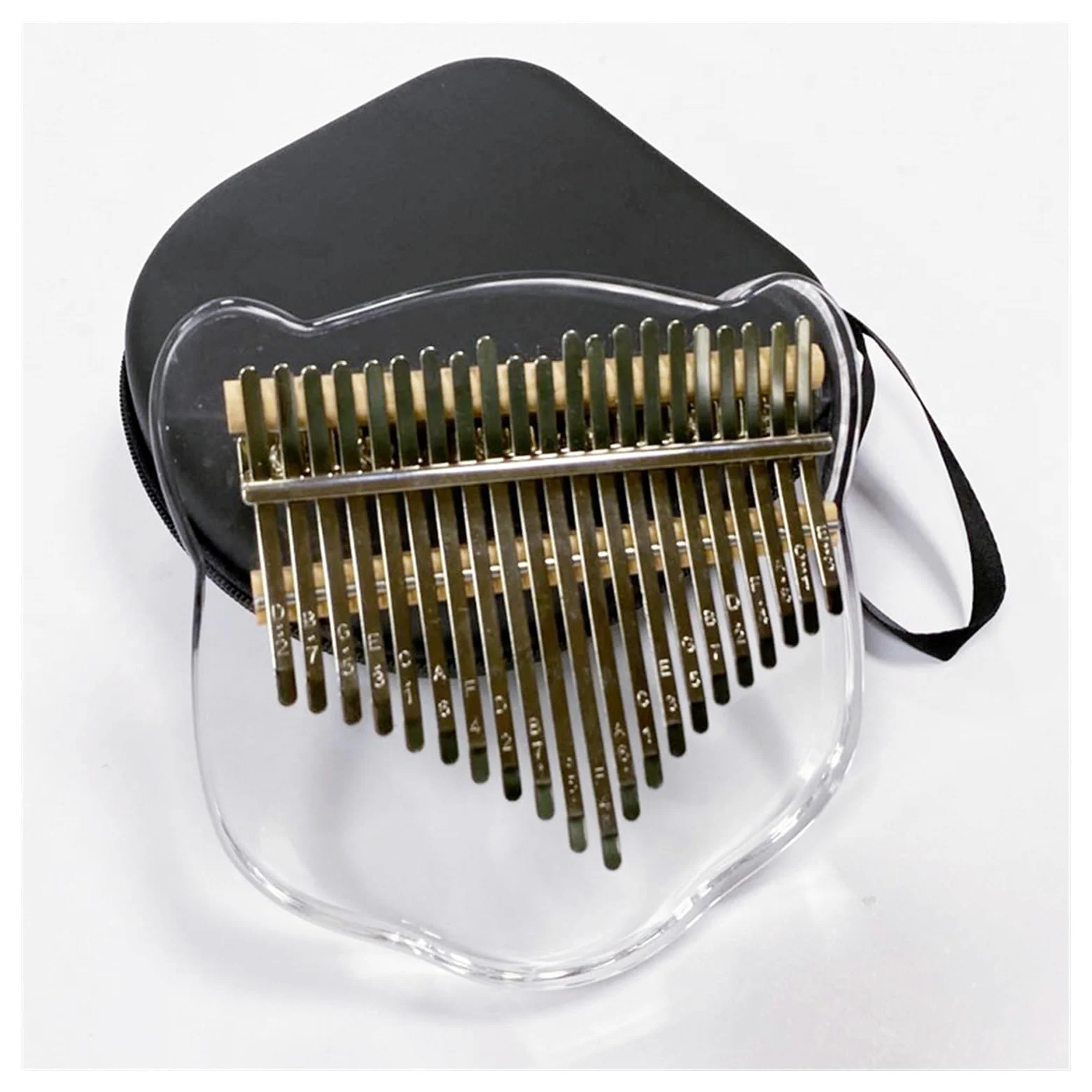 Kalimba Simpatico strumento musicale Kalimba vendita caldo 17 toni pollice pianoforte acrilico principianti kalimba (Color : 4)
