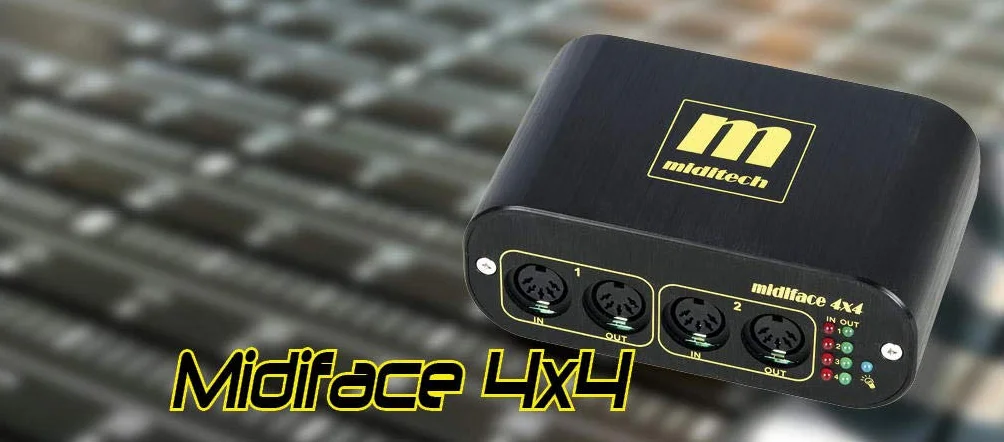 Miditech MIDIFACE 4x4 - Interfaccia MIDI