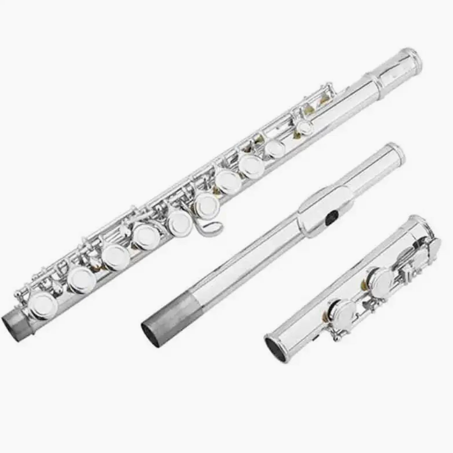 Flauto Traverso Professionale Per Principianti Placcato Argento A 16 Fori Flauto Standard