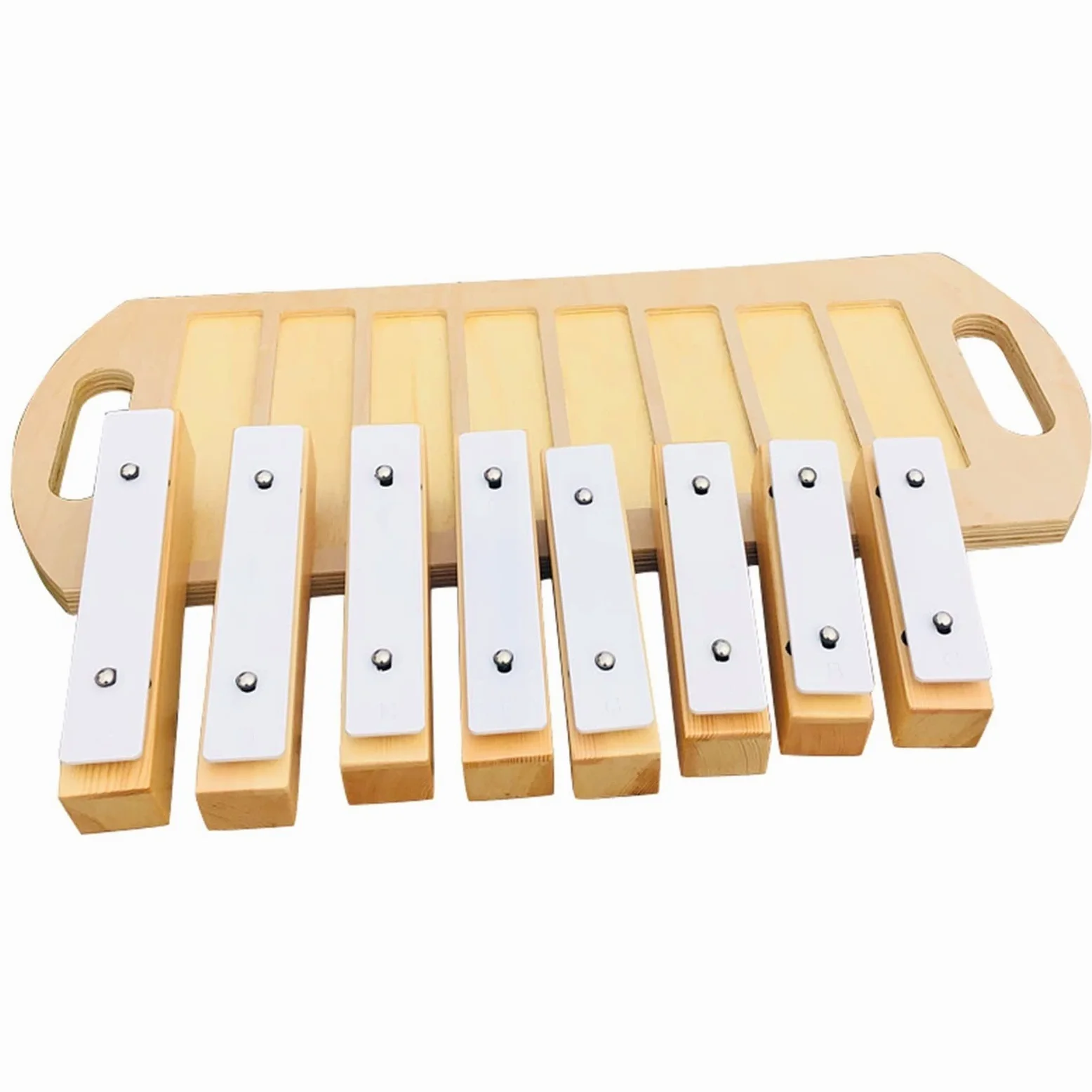 TSTS Grandi Sussidi Didattici Professionali per Musica in Mattoni A 8 Toni Standard per Suonare Il Pianoforte con Carillon per Pianoforte con Piastra in Alluminio Percussão Musical
