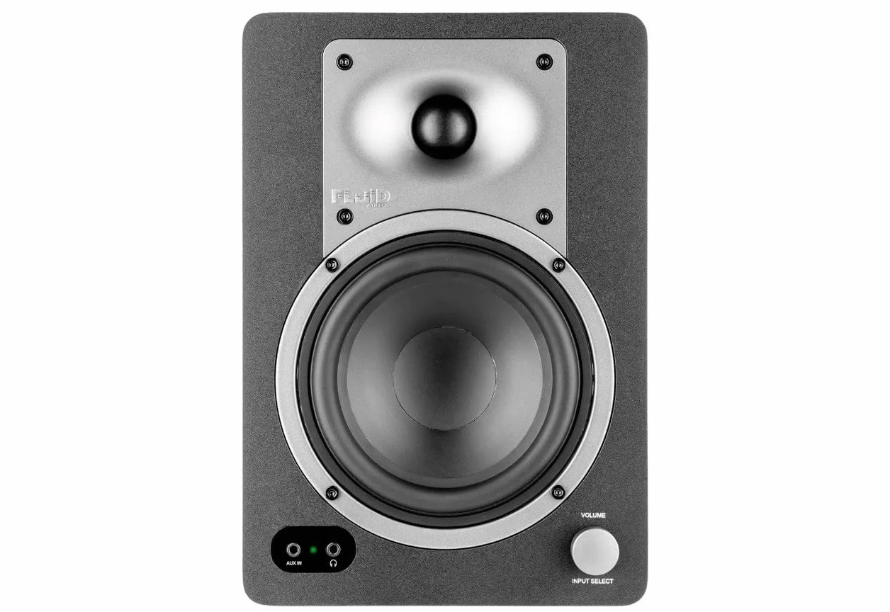 Fluid Audio C50BT Studio Monitor, coppia di diffusori attivi (diffusore da studio con bilanciamento del suono neutro, monitor con driver da 5 pollici e connettività BT)