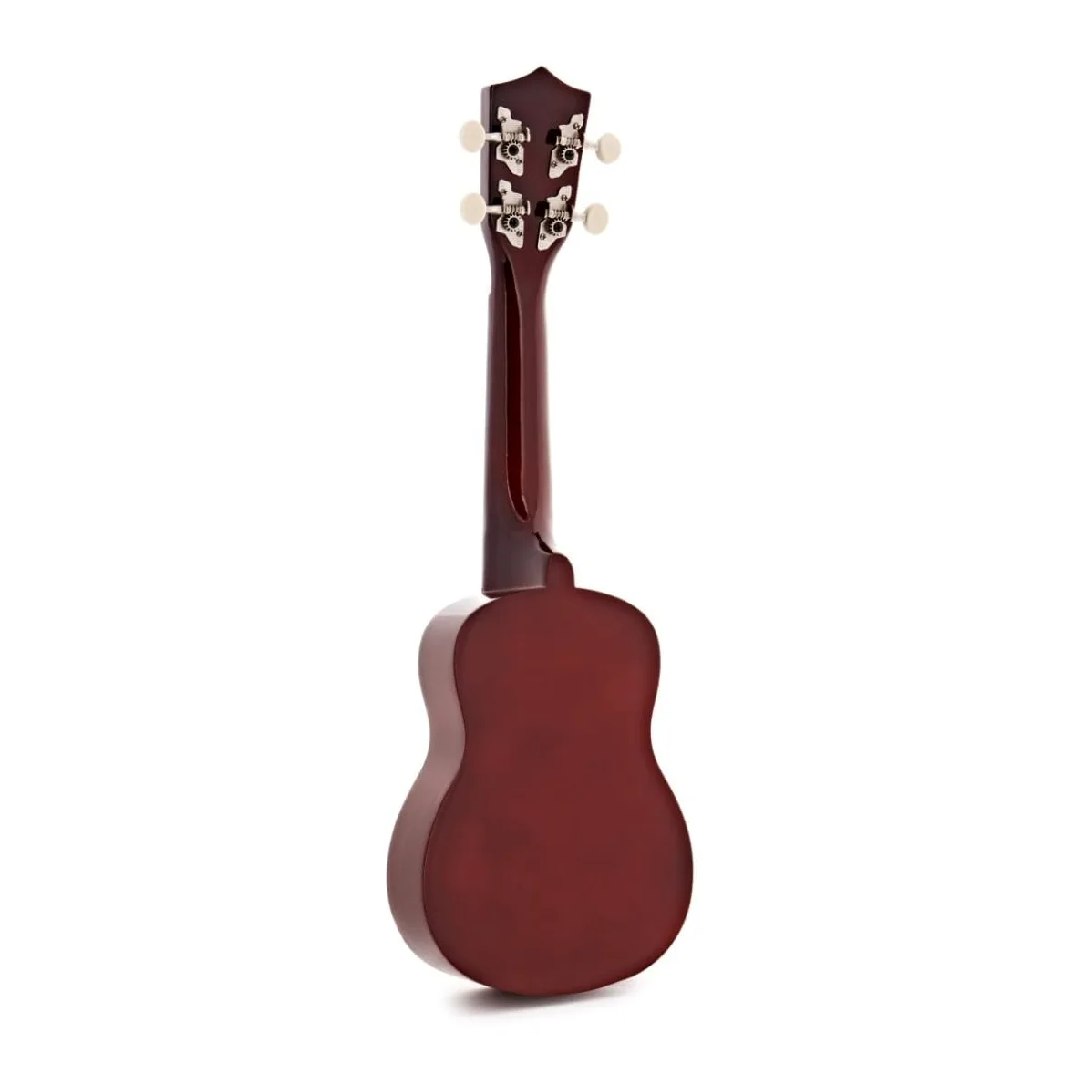Pack Ukulele Soprano di Gear4music, Accordatore, Custodia e Corde | Tono Classico di Ukulele Soprano, Corpo Durevole in Tiglio, Manico Acero Ebanizzato, Compatto per Viaggiare, Custodia