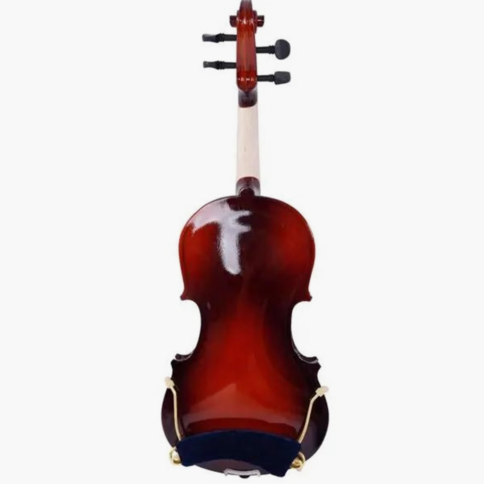 violino Violino acustico in legno massello 1/8 con custodia corde per arco accordatore per poggiaspalla