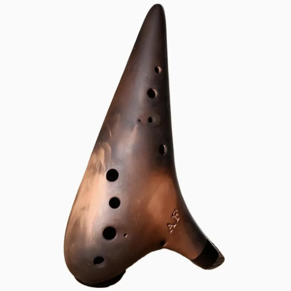 strumento ocarina Ocarina in ceramica 12 fori Bass C Ocarina Accessori per strumenti professionali Strumento Ocarina of Time