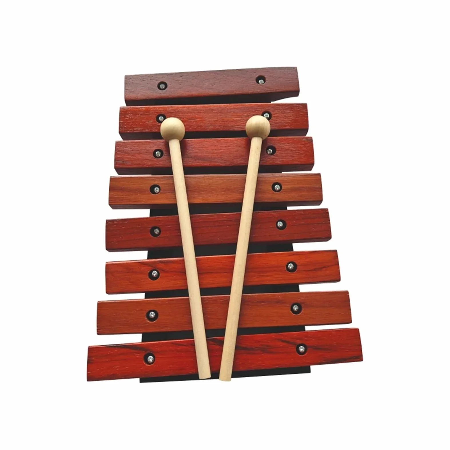 Xilofono Strumento musicale xilofono in legno a 8 note con 2 legni