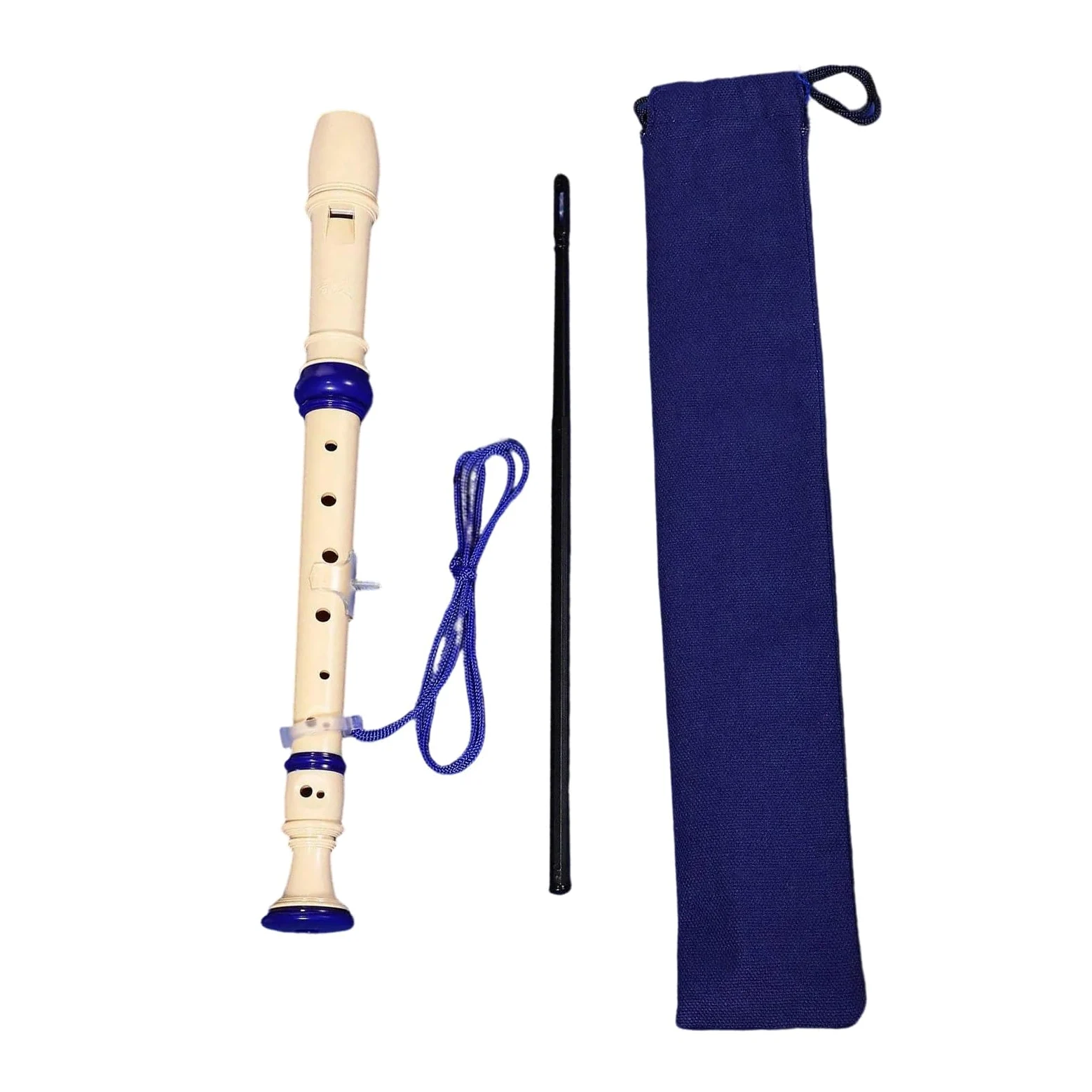 Flauto Dolce Flauto Dolce Soprano In Plastica Da 2 Pezzi 8 Fori | Accordatura alta: suono chiaro e brillante per esercitarsi.