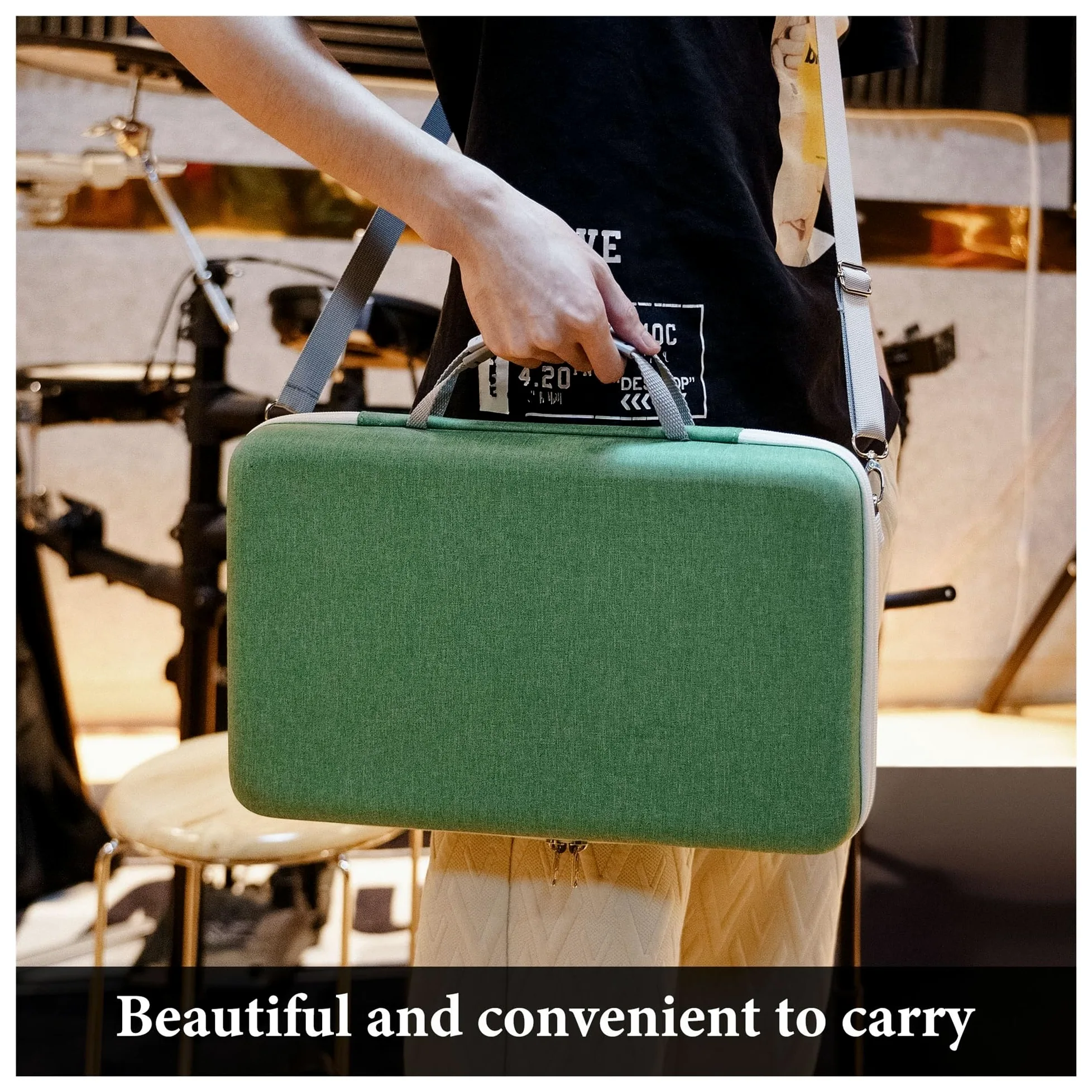 Borsa per Tastiera Custodia rigida da viaggio for controller tastiera MIDI professionale for USB, borsa for il trasporto