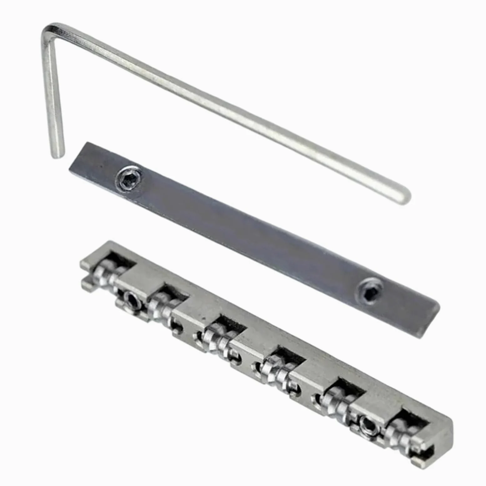 Capotasto Per Chitarra A 6 Corde Regolabile In Lega Di Titanio Da 42 Mm/43 Mm Sostituzione Del Capotasto Per Chitarra | Capotasto per chitarra in lega di titanio regolabile in altezza, 42 mm e 43 mm (43 mm)