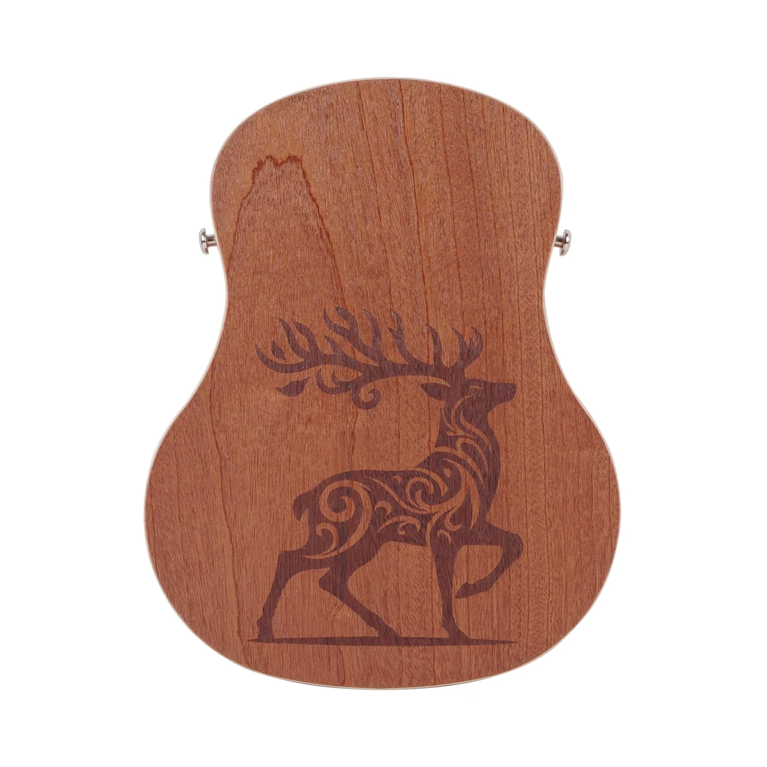 Cajon Drum tamburo a mano a forma di chitarra classica, leggero da viaggio bongo cajon scatola percussioni da viaggio bonghi