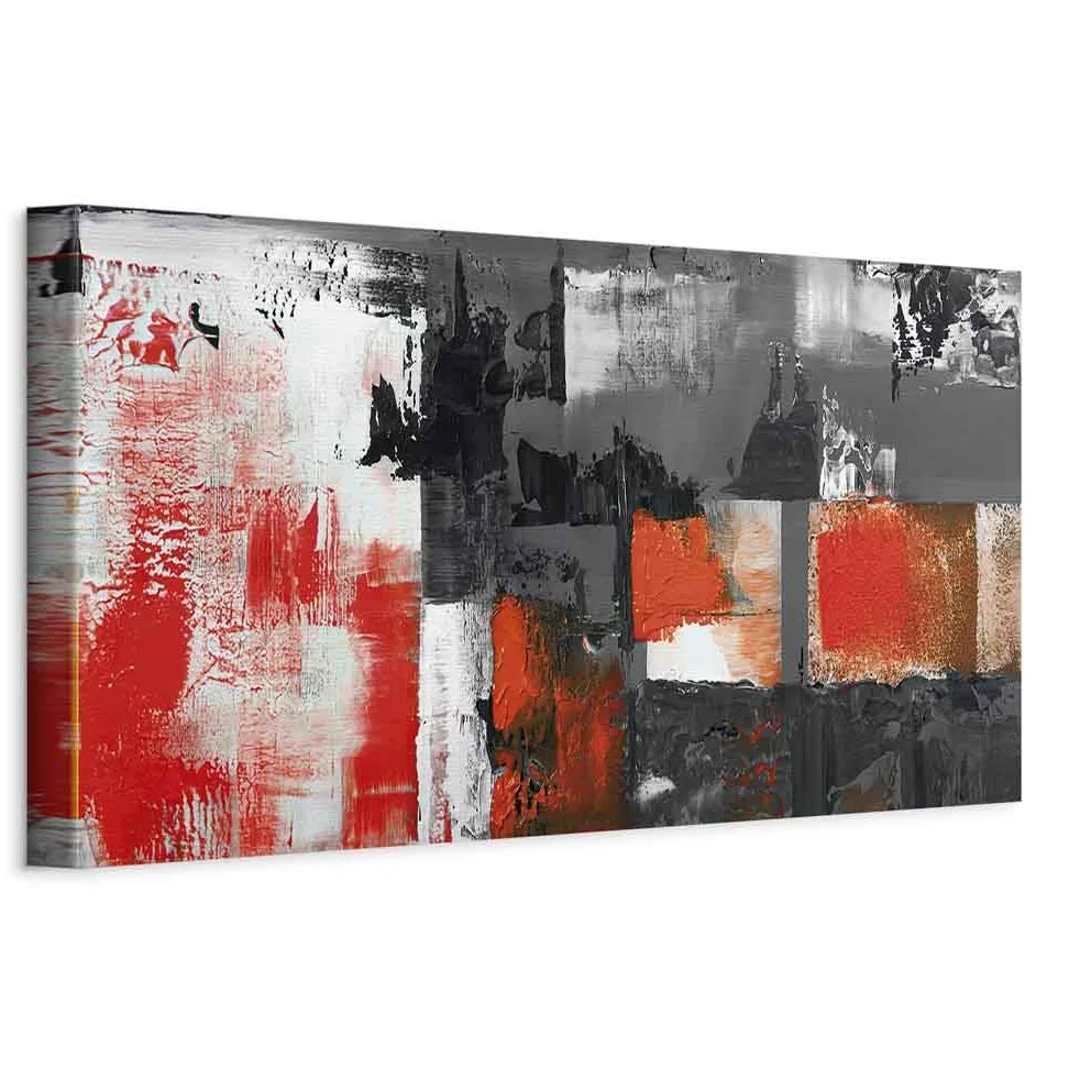 murando - Quadro Acustico Astratto 1 pezzo schiuma acustica Quadri Moderni Camera da Letto Matrimoniale - Stampa su Tela - Pannelli Fonoassorbenti Decorativi - Fonoassorbente Acustiche