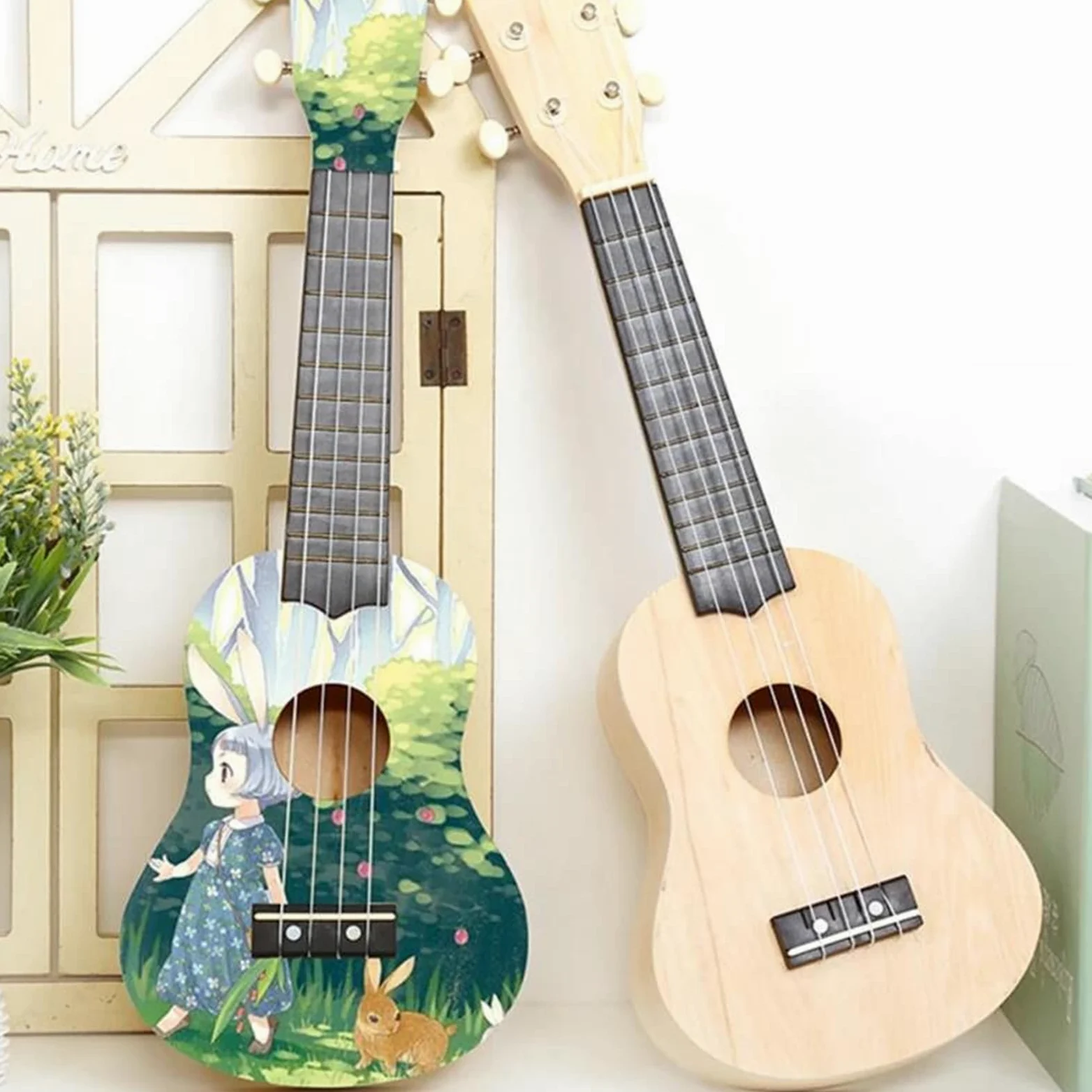 ukulele Kit Fai Da Te Per Ukulele Per Principianti Strumento A Corda Per Ukulele In Legno