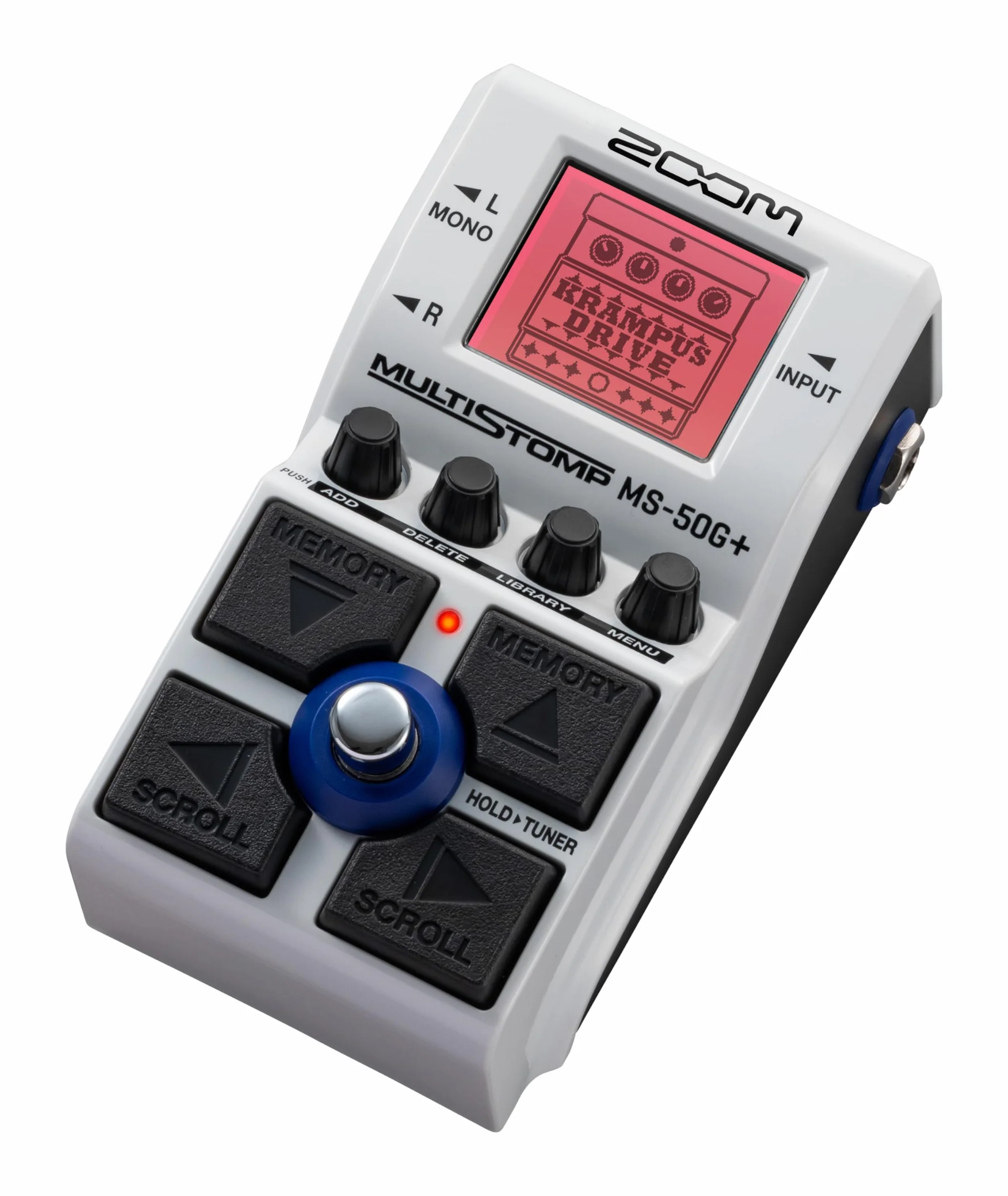 Zoom - MS-50G+ - Pedale Effetti Chitarra, Pedale Singolo, 100 effetti, Uscite Stereo, Accordatore, Dotato di Drive, Modulazioni, Ritardi, Riverberi, Compressori e altro ancora