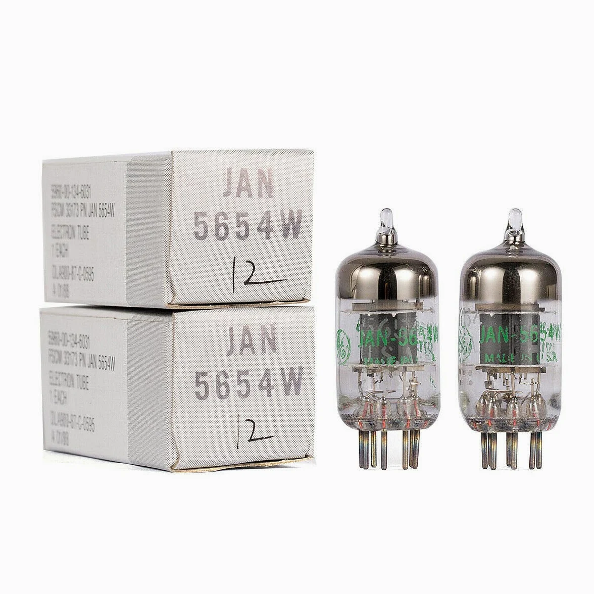 GE Jan 5654 W Tubi - per 7 Pin tubi sotto vuoto 6AK5/6J1/61/EF95/6J1P