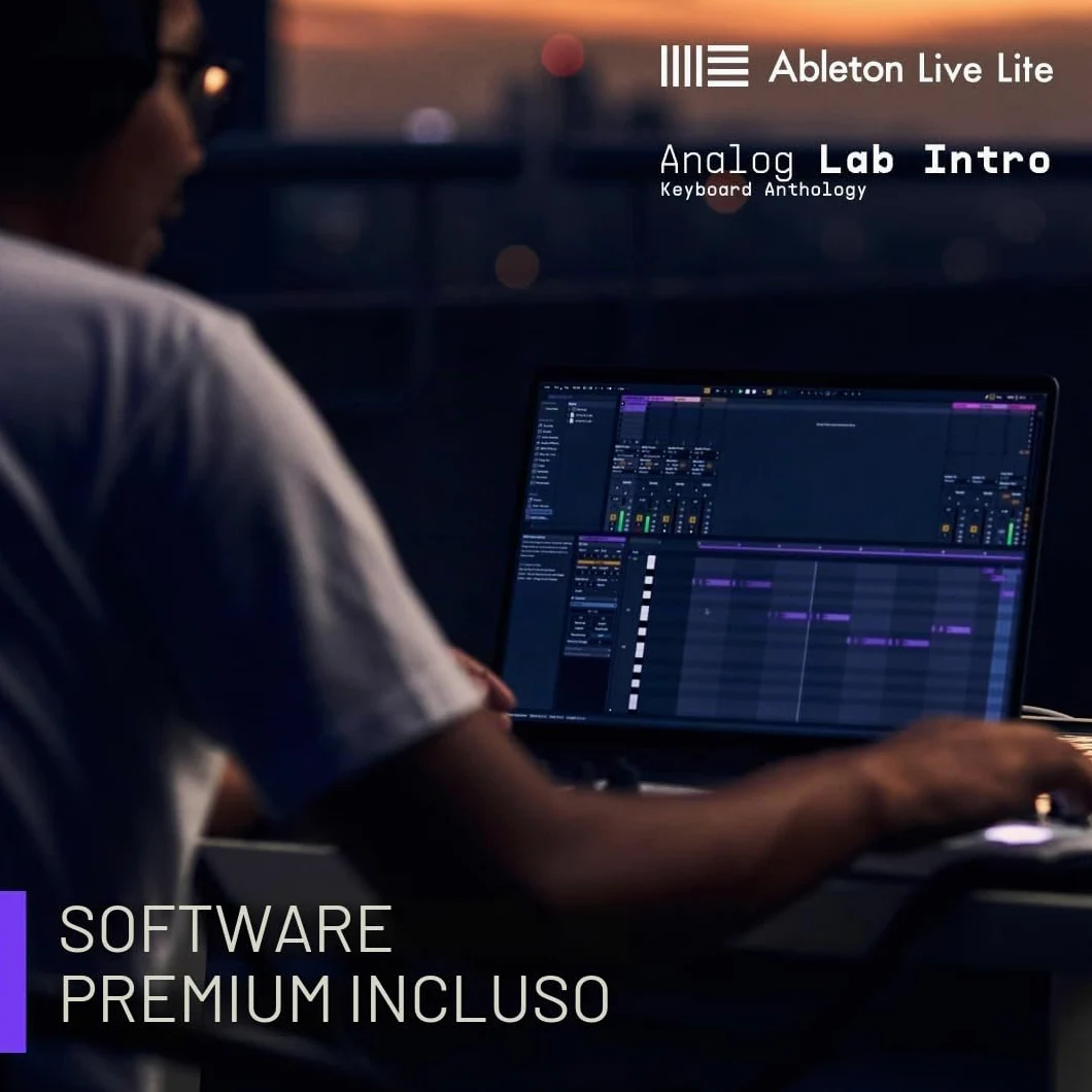 Arturia - Keystep 37 - Controller MIDI, sequencer, arpeggiatore e generatore di accordi creativo - Tastiera Slimkey a 37 note, controlli MIDI CC assegnabili, modalità Scale, connettività versatile