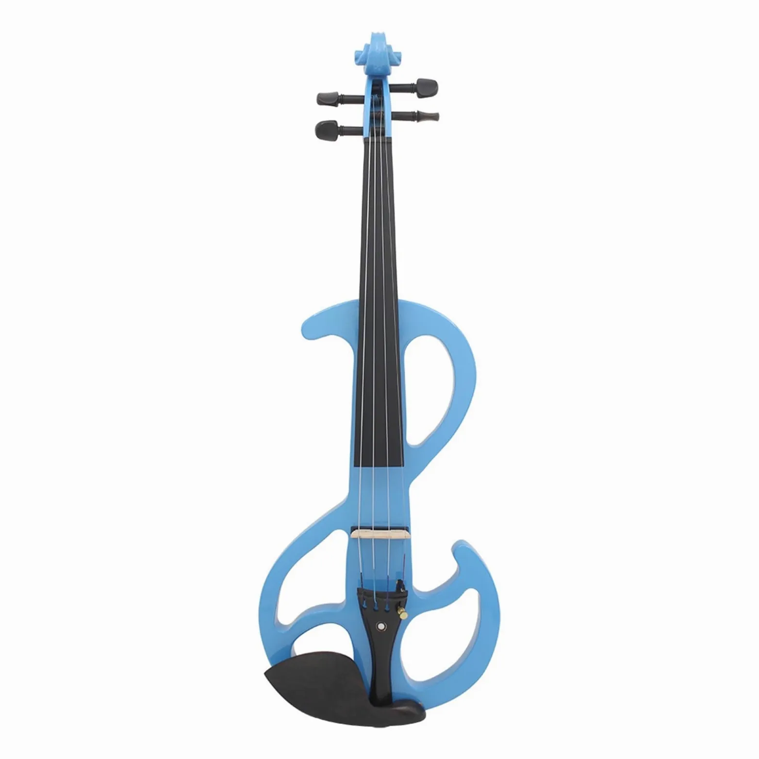 Violino Violino Elettronico Blu 4/4 Principiante Adulto Professionista Che Suona Strumenti di Violino Elettronico