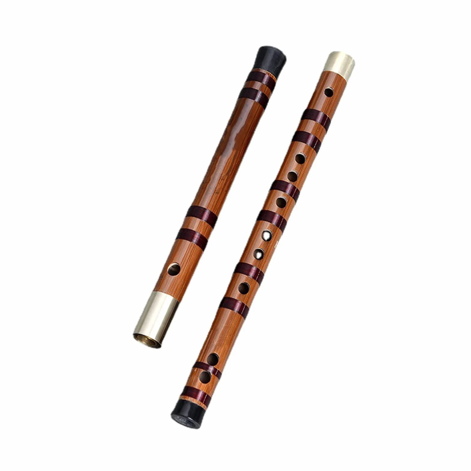 Flauto di bambù Strumenti Musicali A Flauto Traverso per Flauto di bambù Amaro per Principianti (Color : E)
