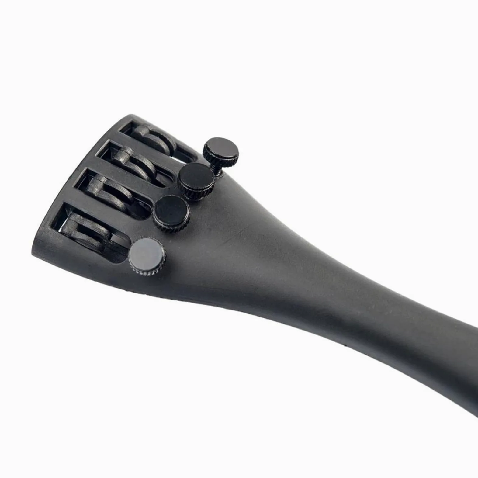 5 pezzi in fibra di carbonio per violino coda per violino con regolatori accordatori fini per 4/4 accessori violino per principianti
