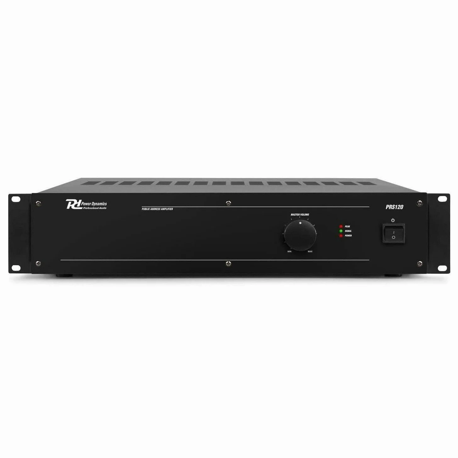 100V versterker - Power Dynamics PRS120 100V slave versterker 120W voor het uitbreiden van een 100V geluidsinstallatie