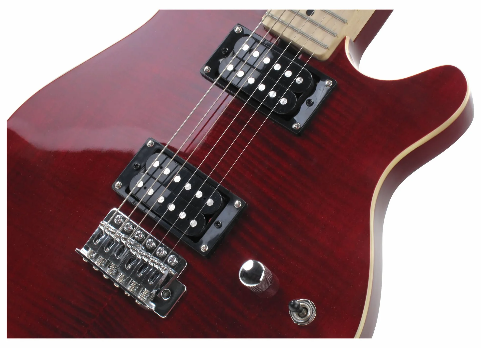 Rocktile Pro MM150-TR Chitarra Elettrica Transparent Red
