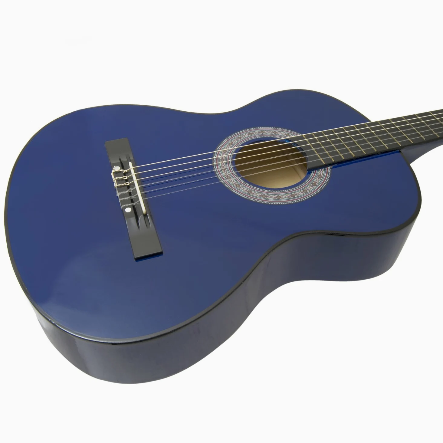 Tiger Chitarra Classica 3/4 per Bambini, Blu
