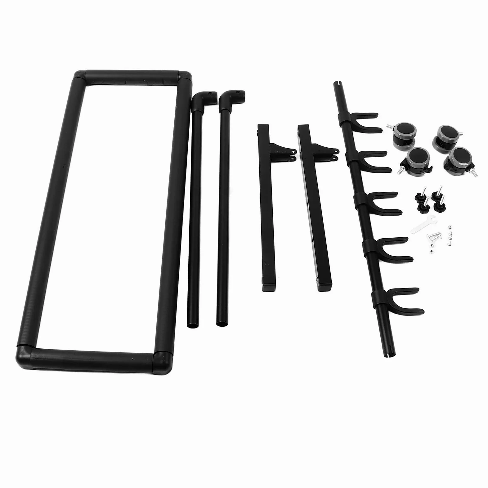 Tonysa Supporto per Espositore Multi-Chitarra per Supporto per Chitarra, Supporto per Chitarra Multi- Supporto per Chitarra con Ruote per Negozi (FL-11W)
