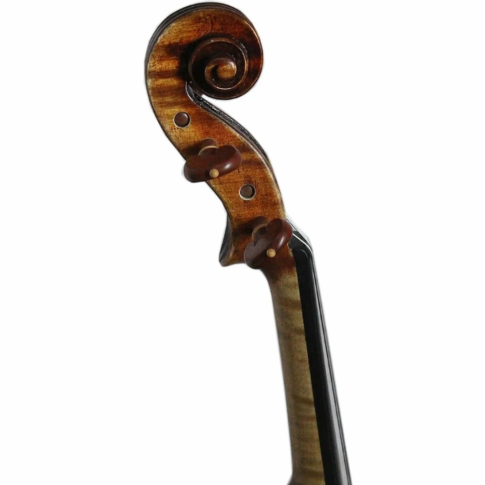 Violino 4/4 Copia Antonio Stradivari 1716 Messia 100% Handmade Olio Vernice Legno Europeo Con Pernambuco Bow Foam Case FPVN09