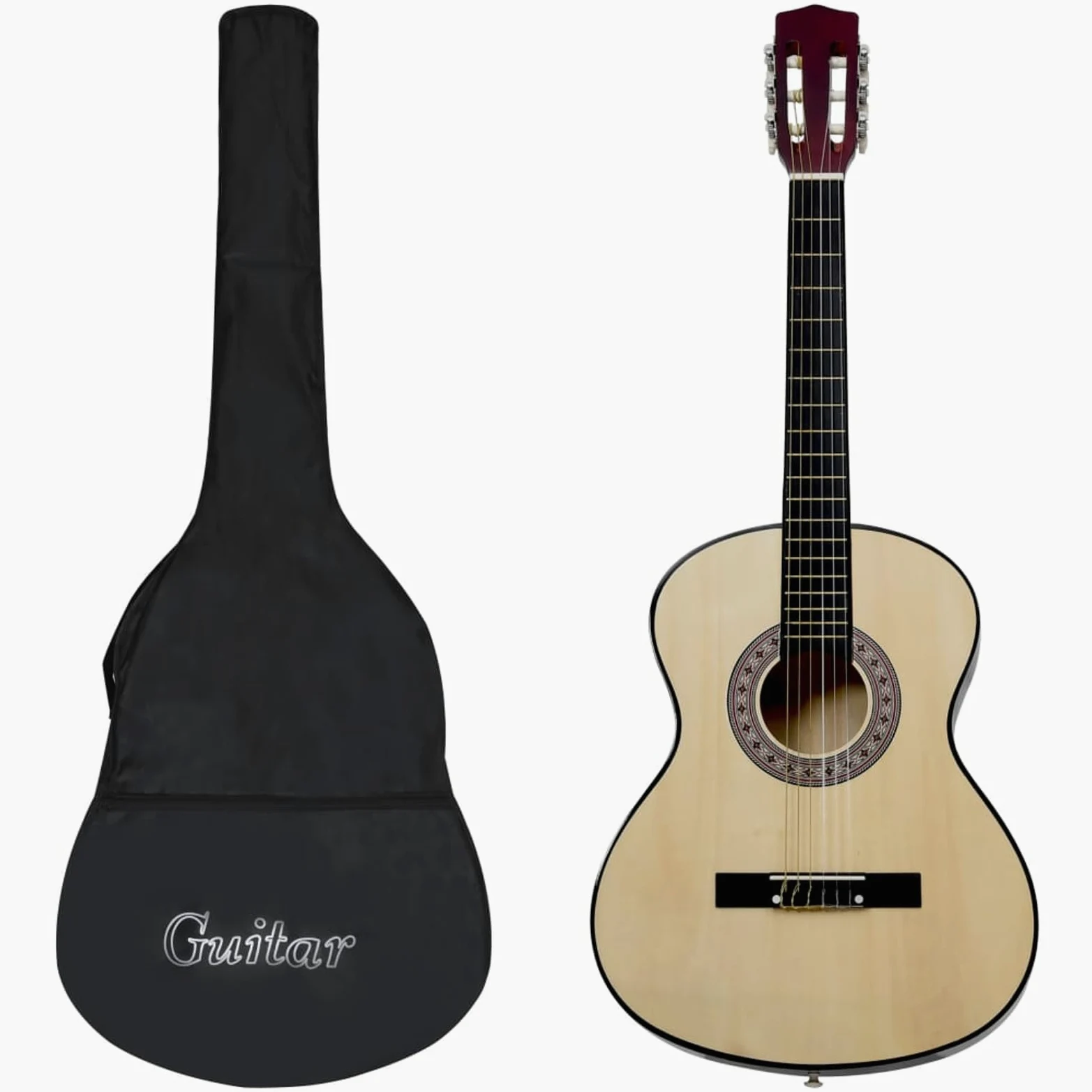 Set Chitarra Classica per Principianti 12 pz 4/4 39",Arte e Svago,Hobby e Arti Creative,Strumenti Musicali,Strumenti a Corda,Chitarre-70107