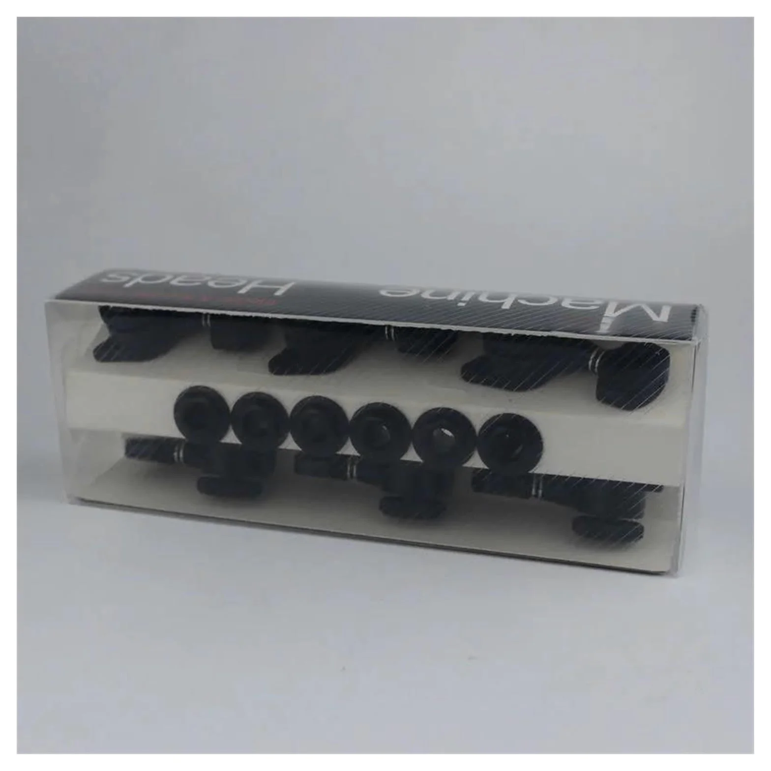 Chitarra di Ricambio per Meccaniche Meccaniche Di Bloccaggio Per Chitarra Nera/Versione Migliorata Meccaniche Per Chitarra Elettrica Meccaniche Per Corde Per LP, SG, TL(PRO 3R3L)