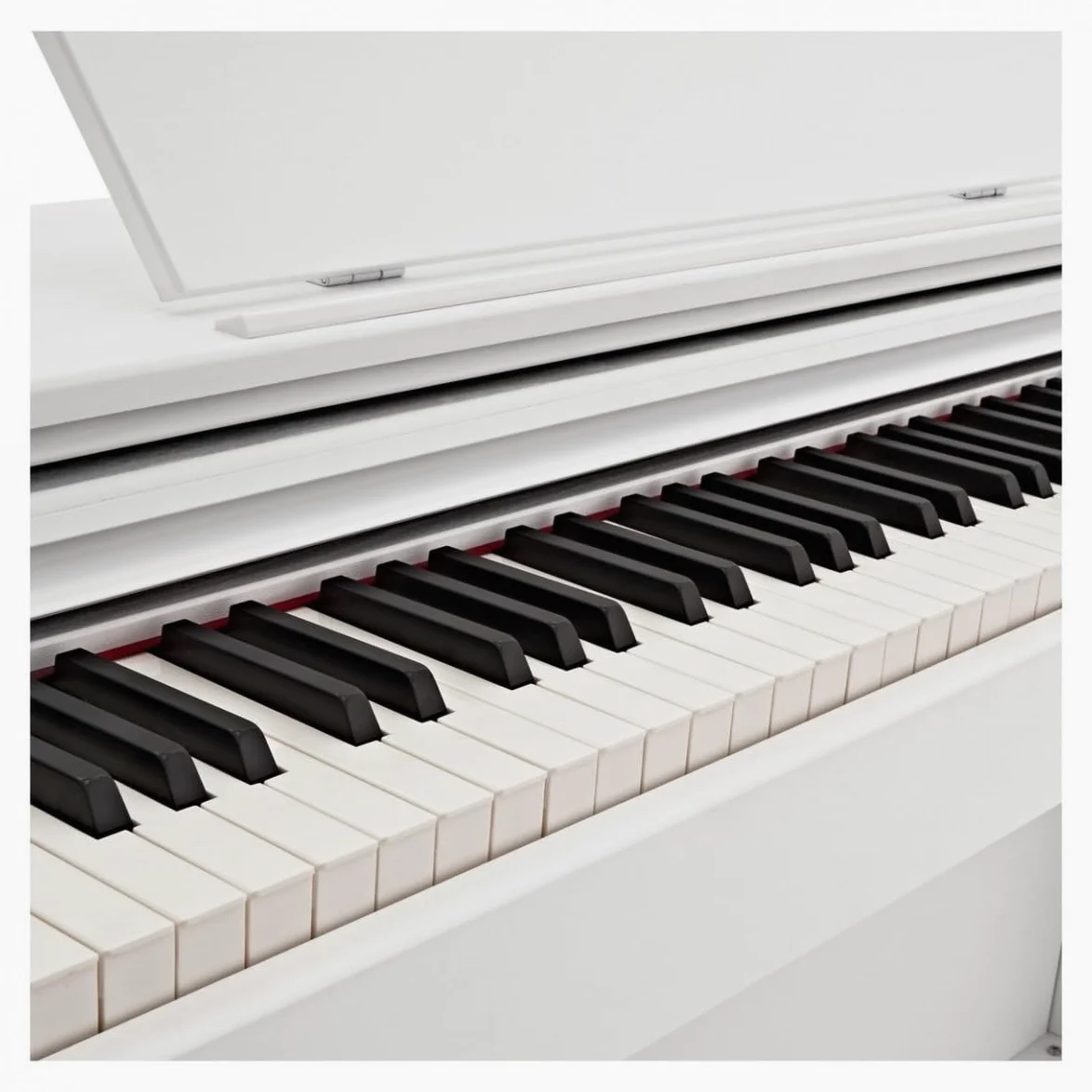 DP-10X Pianoforte digitale bianco 88 tasti pesati con sgabello e cuffie | Motore sonoro stereo multi-timbrico, tre pedali, registrazione USB e memoria interna, metronomo integrato