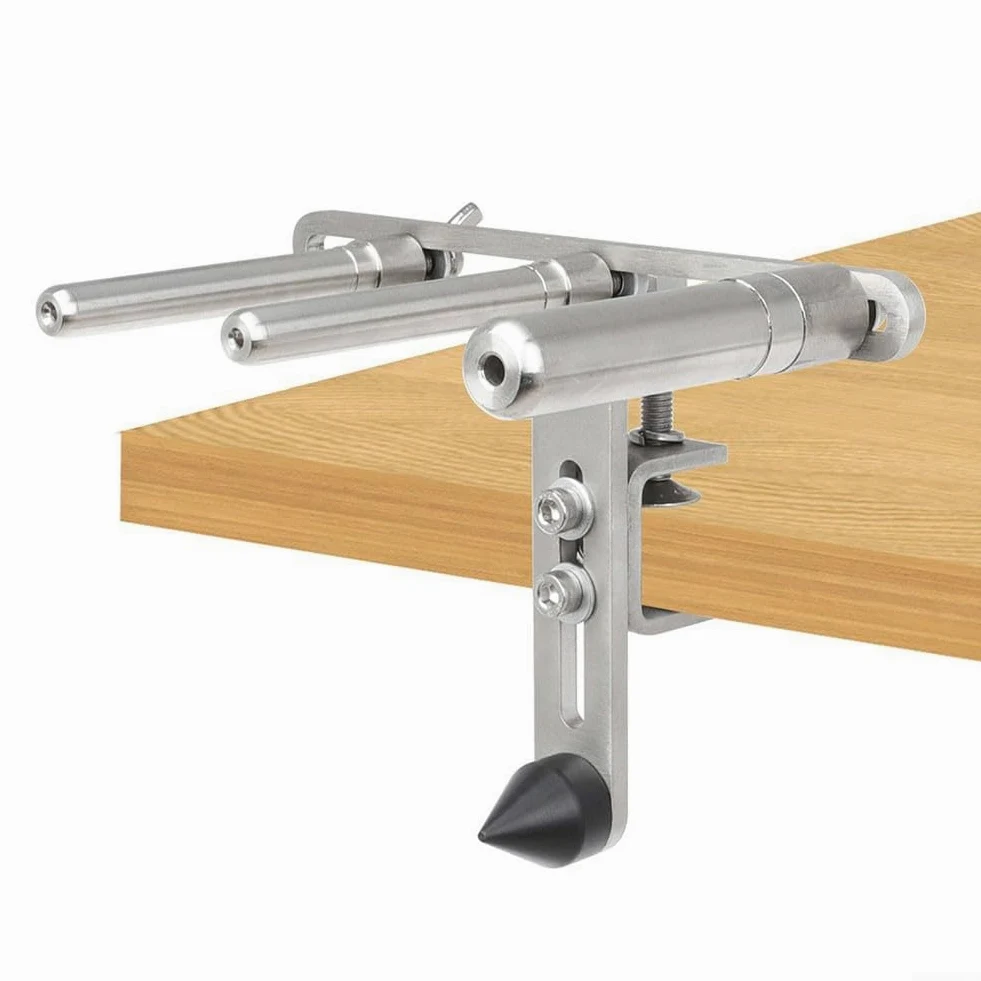 per francese per corno Riparazione Stand Supporto Tubo Regolabile per Tromba Lucidatura Ottone Strumento Strumento Argento