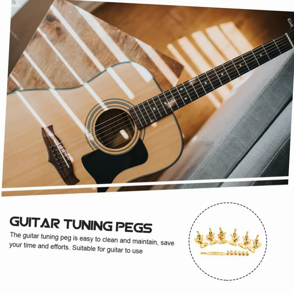 UKCOCO Meccaniche per Chitarra Rl Viti Accordatore per Chitarra Classica Pioli di Accordatura in Accessori per Strumenti Musicali