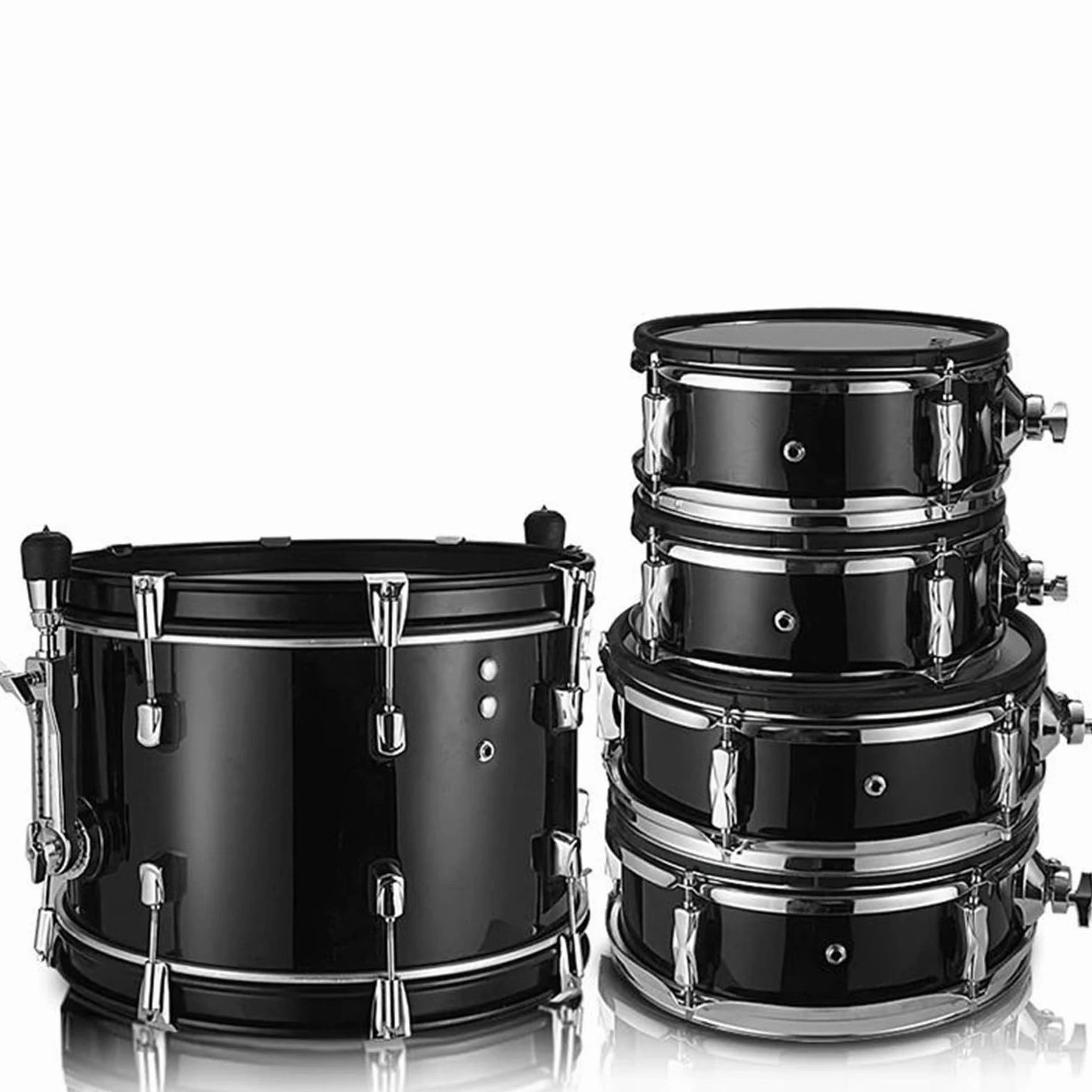 Batteria Elettronica Professionale Set Di Batteria Elettronica Per Adulti Strumento A Percussione Kit Di Batteria Batteria Elettronica Con Doppi Pedali