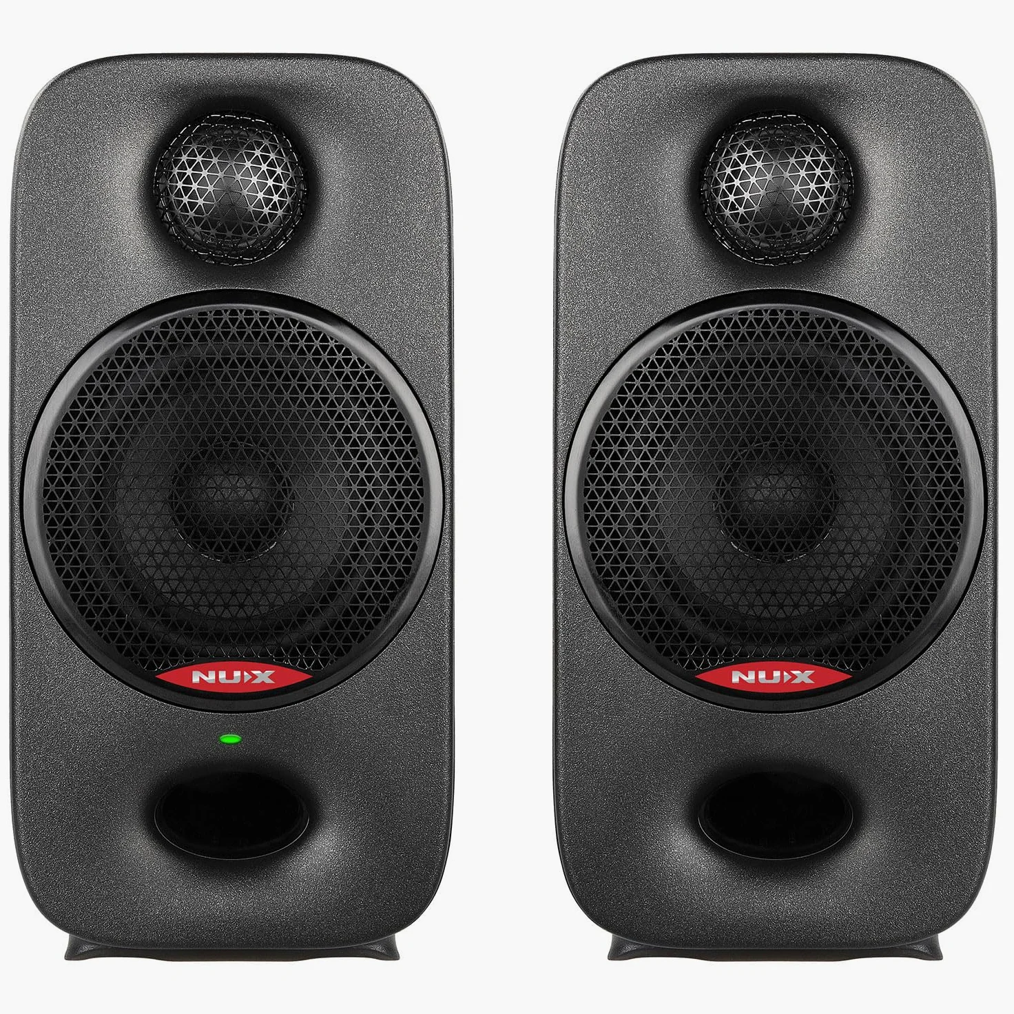 NU-X | Axon 3 Nearfield Studio Monitors | Altoparlanti compatti di qualità di riferimento per mixaggio e monitoraggio | Bluetooth, interfaccia audio USB-C, controllo ambiente DSP