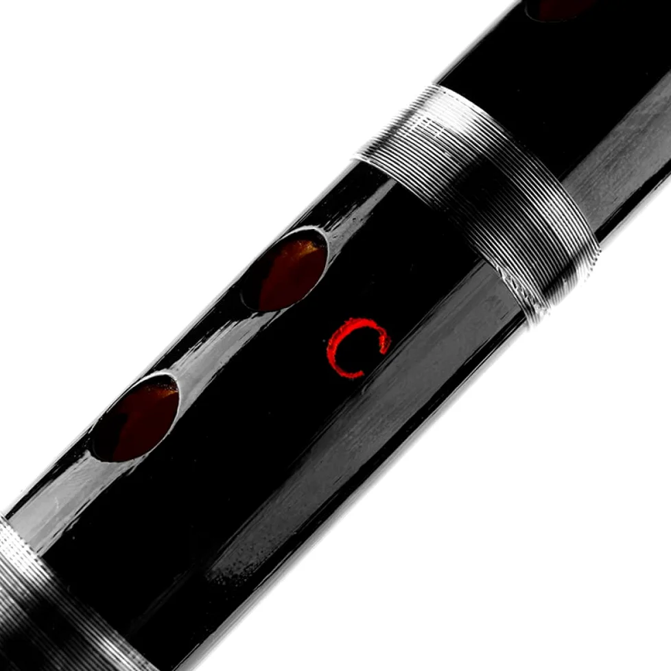 flauto dolce, Strumenti a fiato fatti a mano CDEFG chiave separabile flauto di bambù nero(G Key)