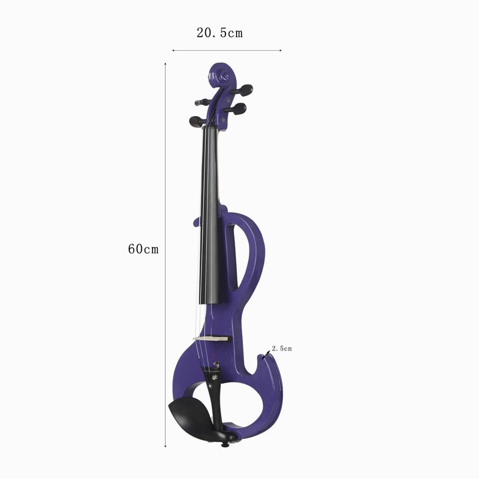 Violino elettrico 4/4 Set violino elettrico viola strumento a corde violino elettronico