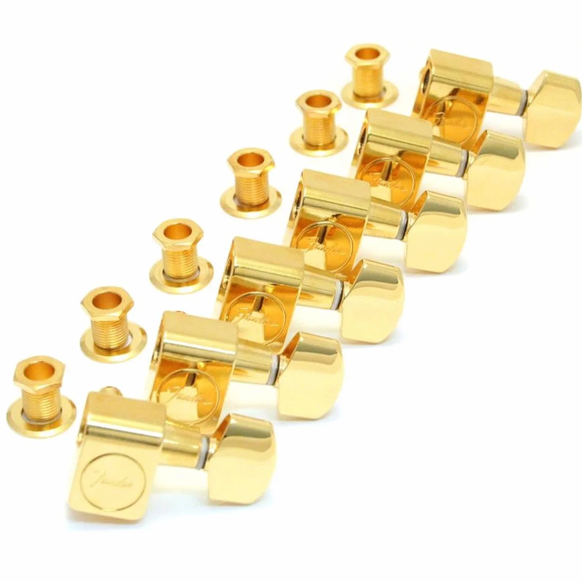 Fender American Standard Series Guitar Tuning Machines Gold (6)