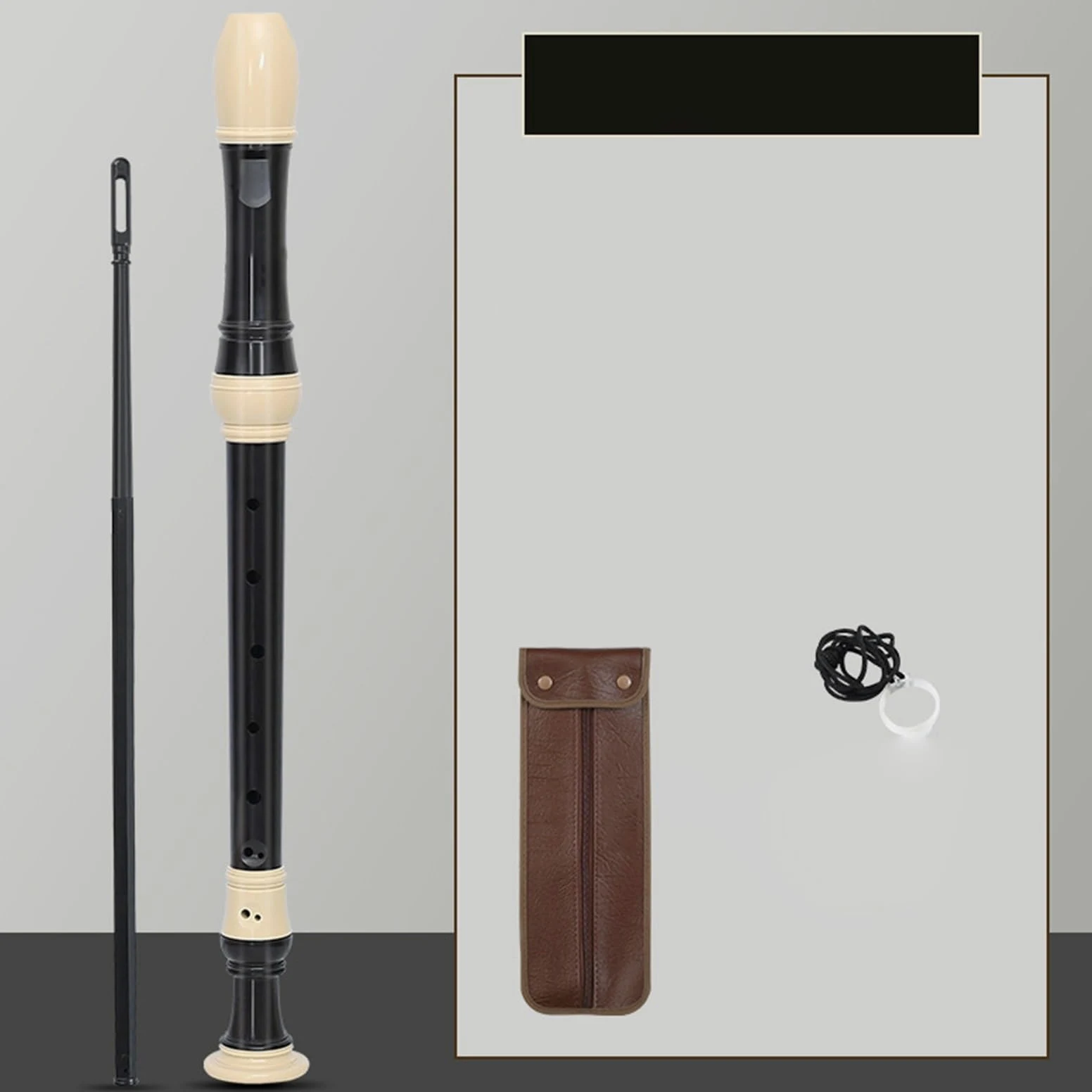 Flauto Dolce Strumenti Musicali Flauto Dolce Professionale Inglese Soprano/alto 8 Fori
