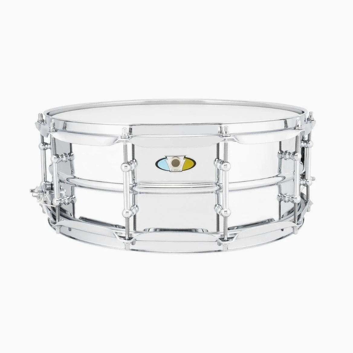 Ludwig Supralite LW5514SL - Rullante cromato, 35,6 x 14 cm