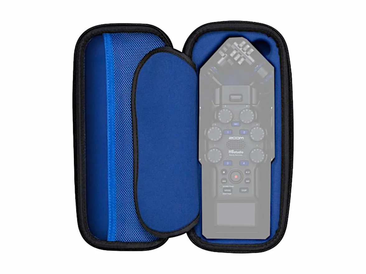 Zoom - APH-6e (versione UE), pacchetto di accessori per il registratore per cellulare H6essential, custodia, parabrezza, adattatore di alimentazione, cavo USB-C