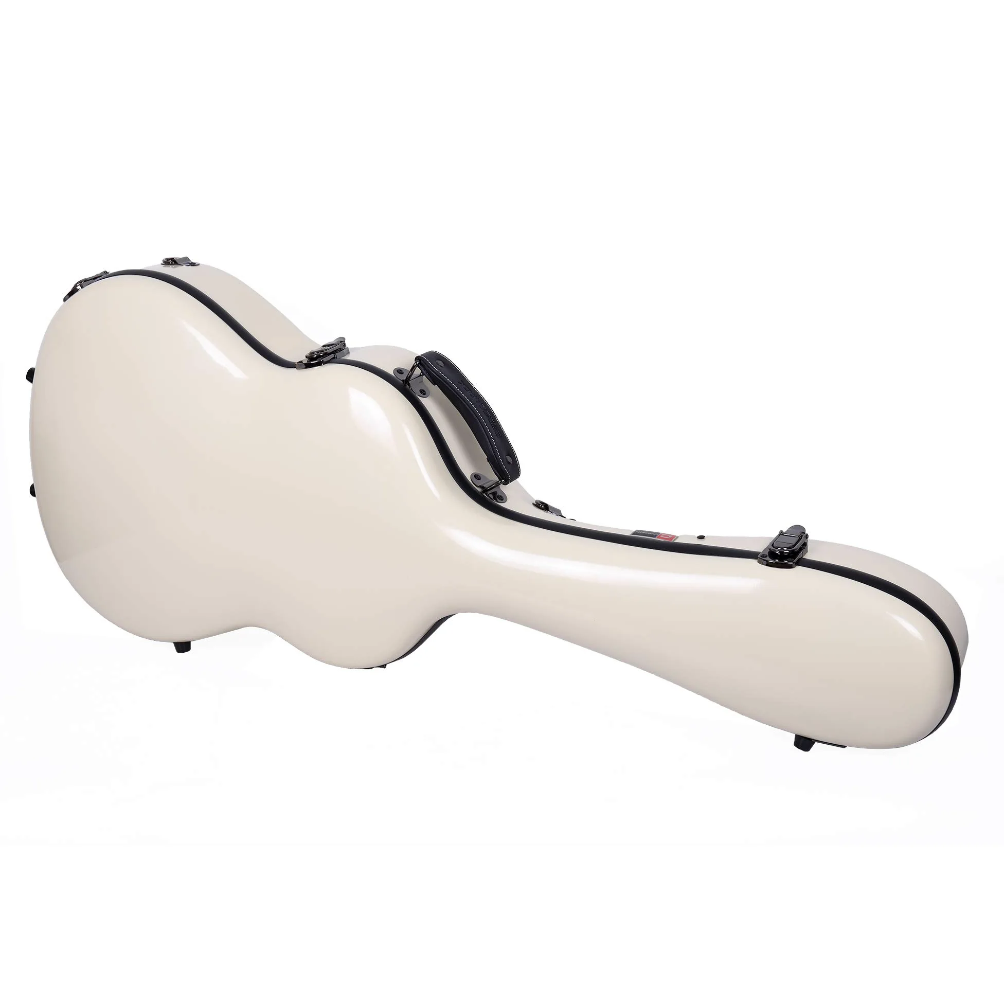 Crossrock CRW500 Basic Series Classical Guitar Case,Multi—ply Wooden Case in legno nero