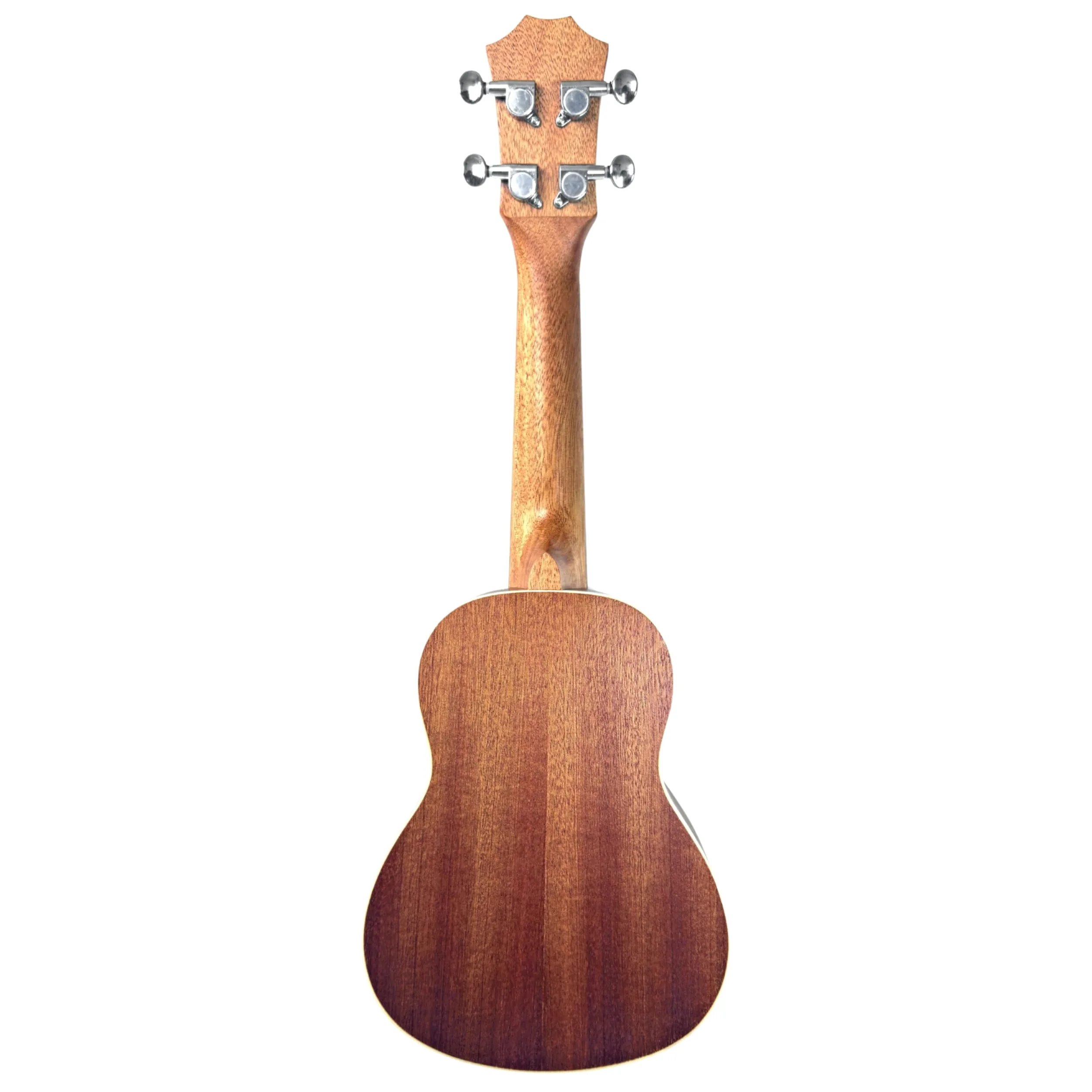 ANIMA Set ukulele soprano Mahonia in mogano con borsa e metodo facile, ideale per principianti, bambini e adulti