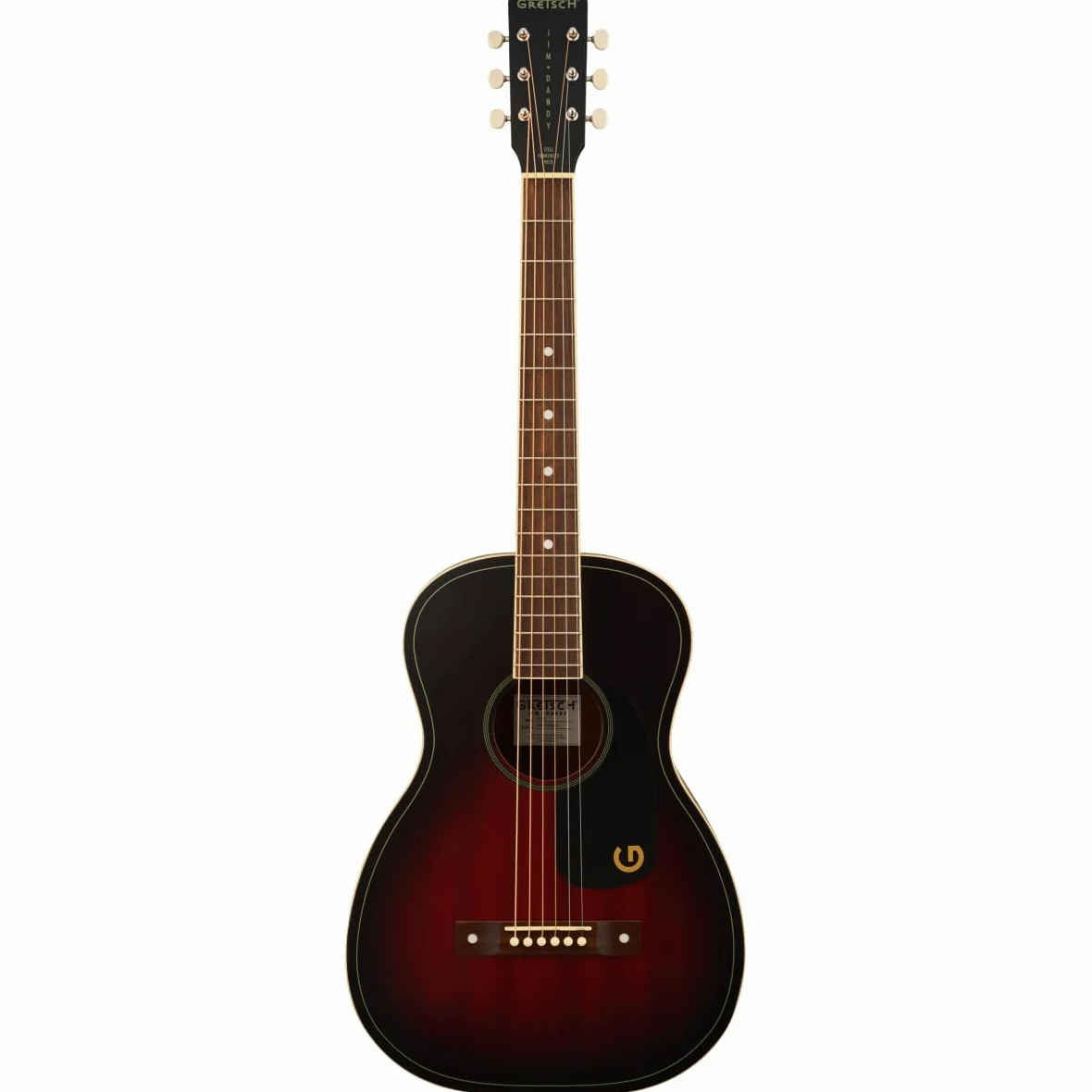 Chitarra acustica Gretsch Jim Dandy Parlor, Deep Cherry Burst