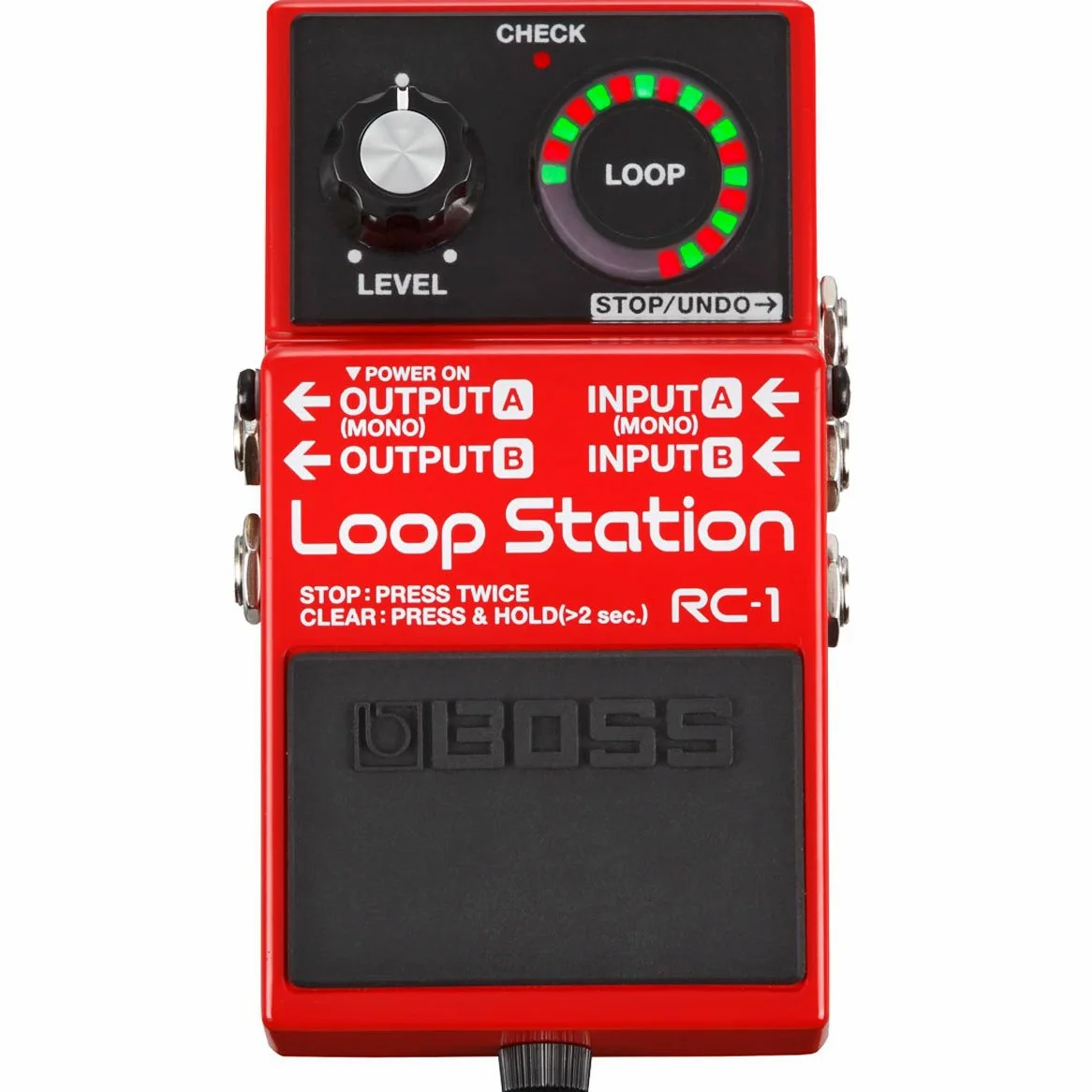 Boss RC-1 - Pedale looper/Loop Station, alimentatore Keepdrum 9 V