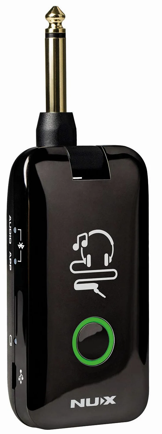 NUX Amplificatore per cuffie per chitarra/basso tascabile bluetooth