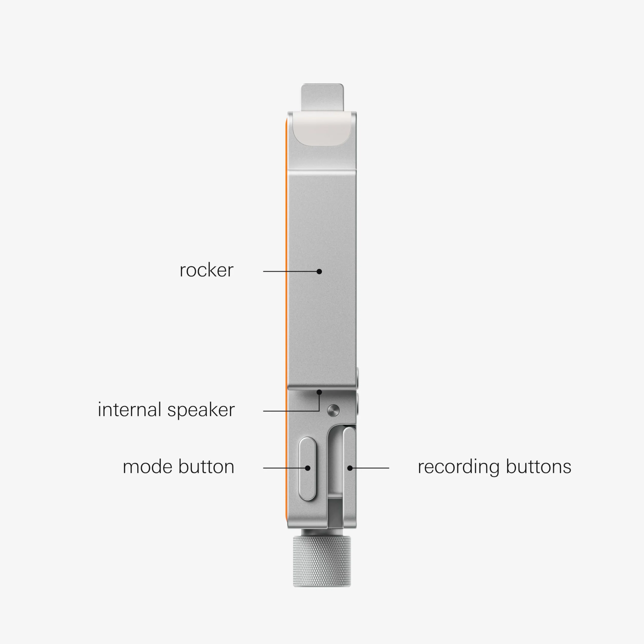 Teenage Engineering TP-7 (registratore portatile, con interfaccia audio USB-C, Bluetooth, microfono interno, altoparlanti, 128 GB di memoria, interfaccia audio USB-C, autonomia di 72 ore)