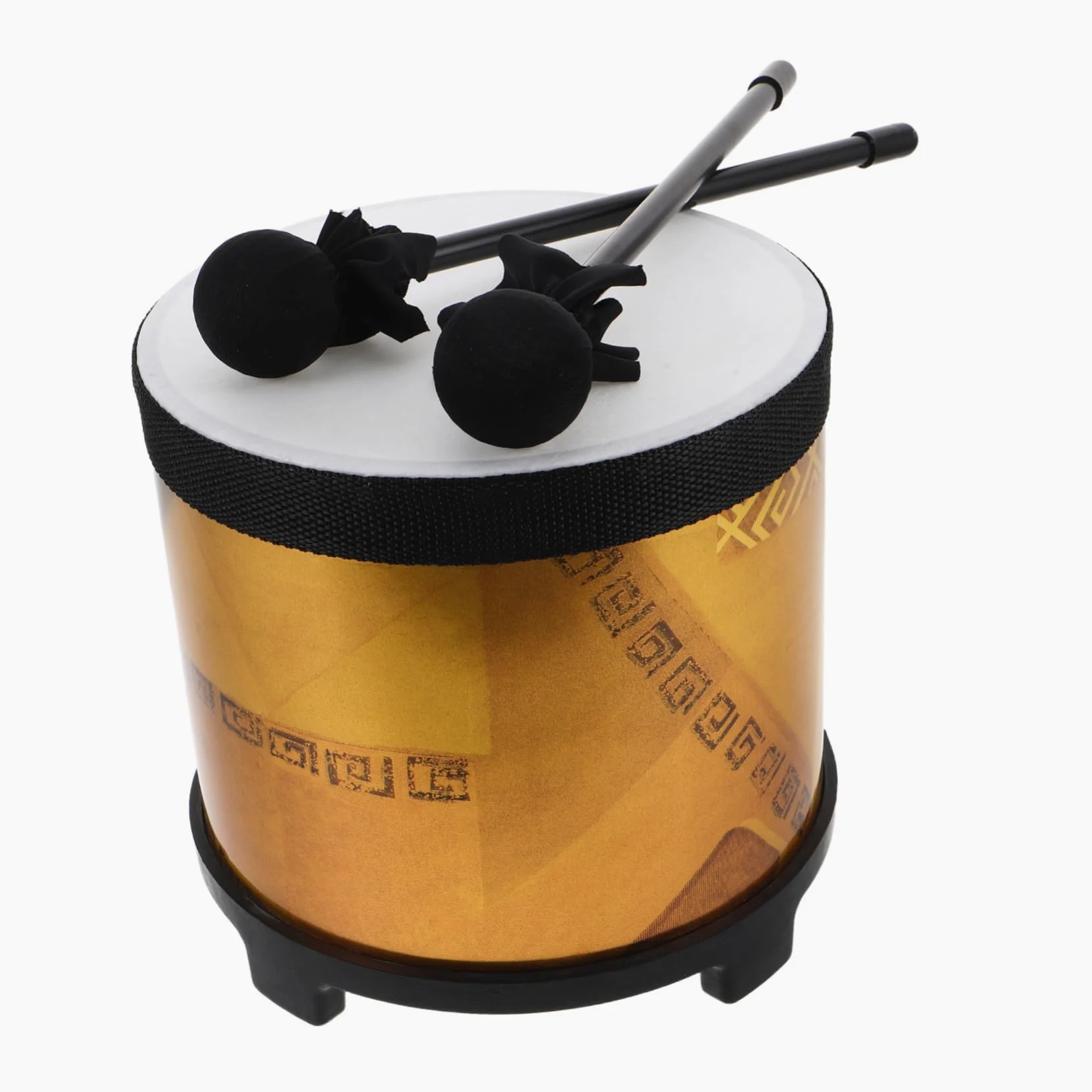 UPKOCH Tamburo Tom Mano per Ragazzo Ragazza Ragazza Strumento Orff per Educazione Musicale Precoce Include Mazza Giocattolo Percussione per Casa e Scuola Materna