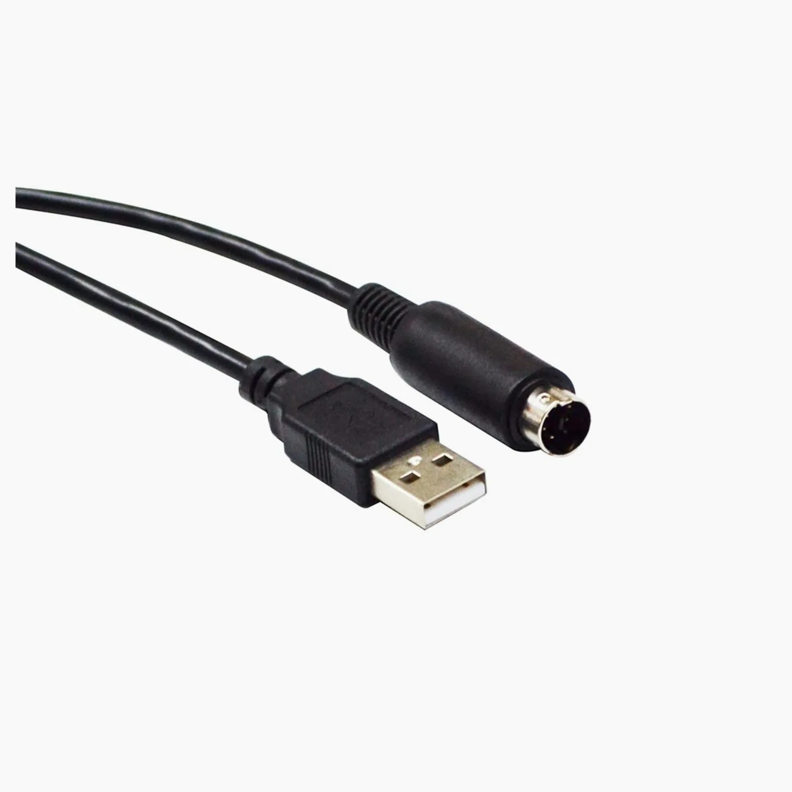 Adattatore USB A 2.0 a MINI DIN 7 pin MD7 maschio Tastiera multimediale in streaming 2 PRO DUO I/O Tastiera MIDI Cavo di estensione dati for PC(3.6M)