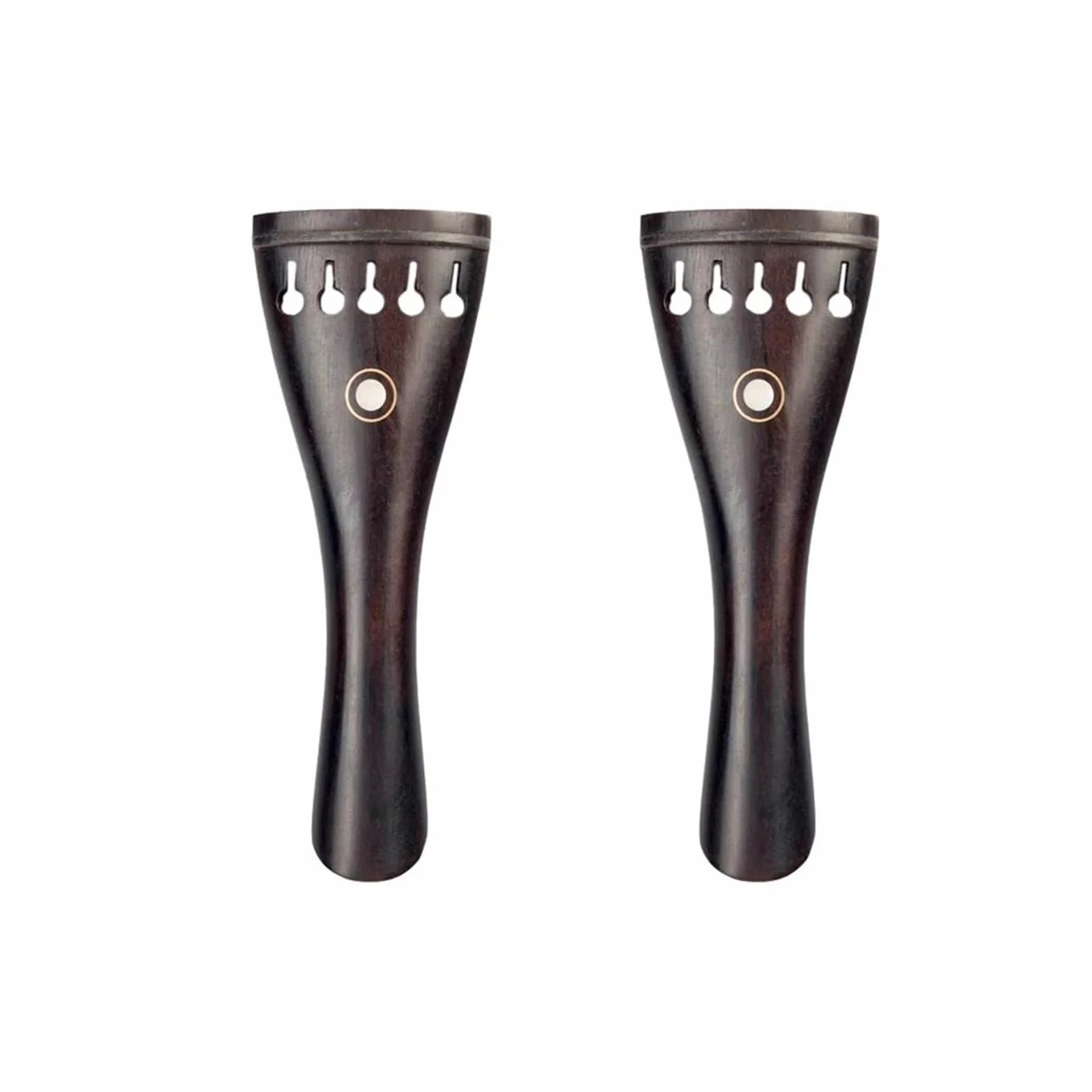 Accessori per violino 2 Pezzi Di Cordiera Per Violino In Ebano Per Violino A 5 Corde/Violino Elettrico A 5 Corde Accessori Per Violino